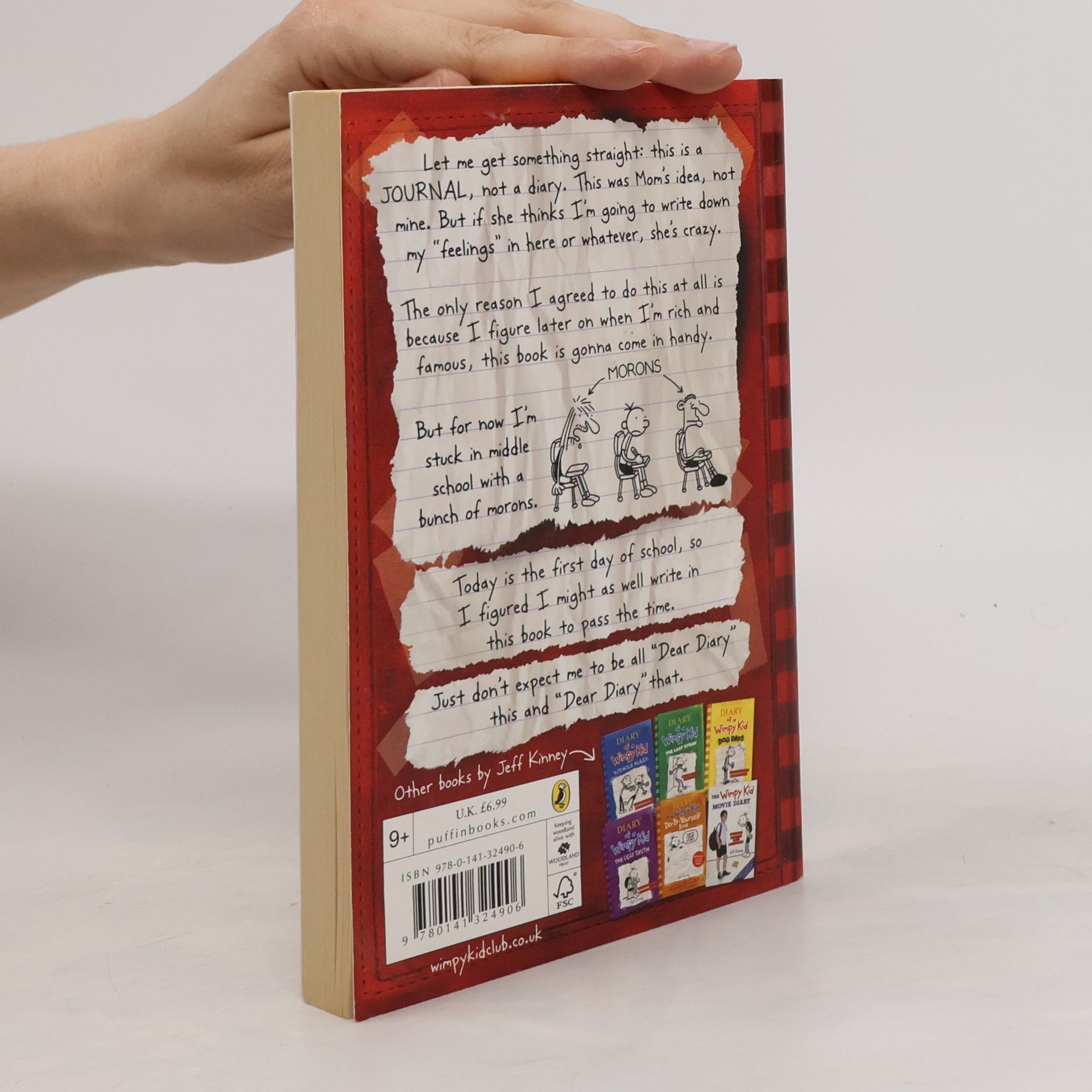 Jeff Kinney Diary of a Wimpy Kid 1