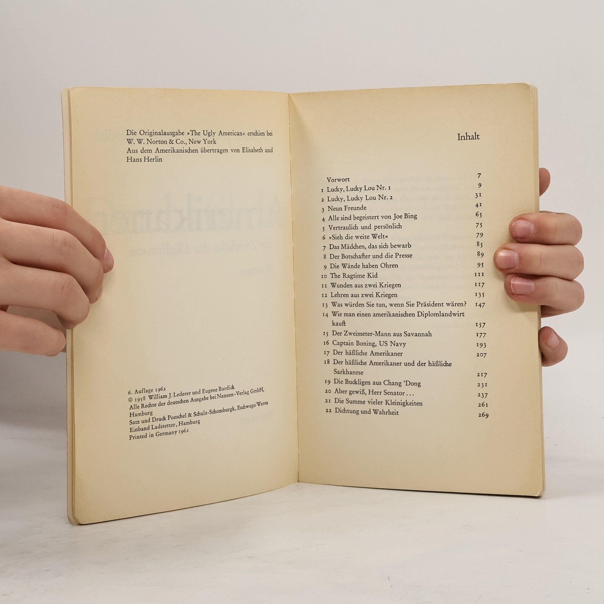 William Lederer Der häßliche Amerikaner
