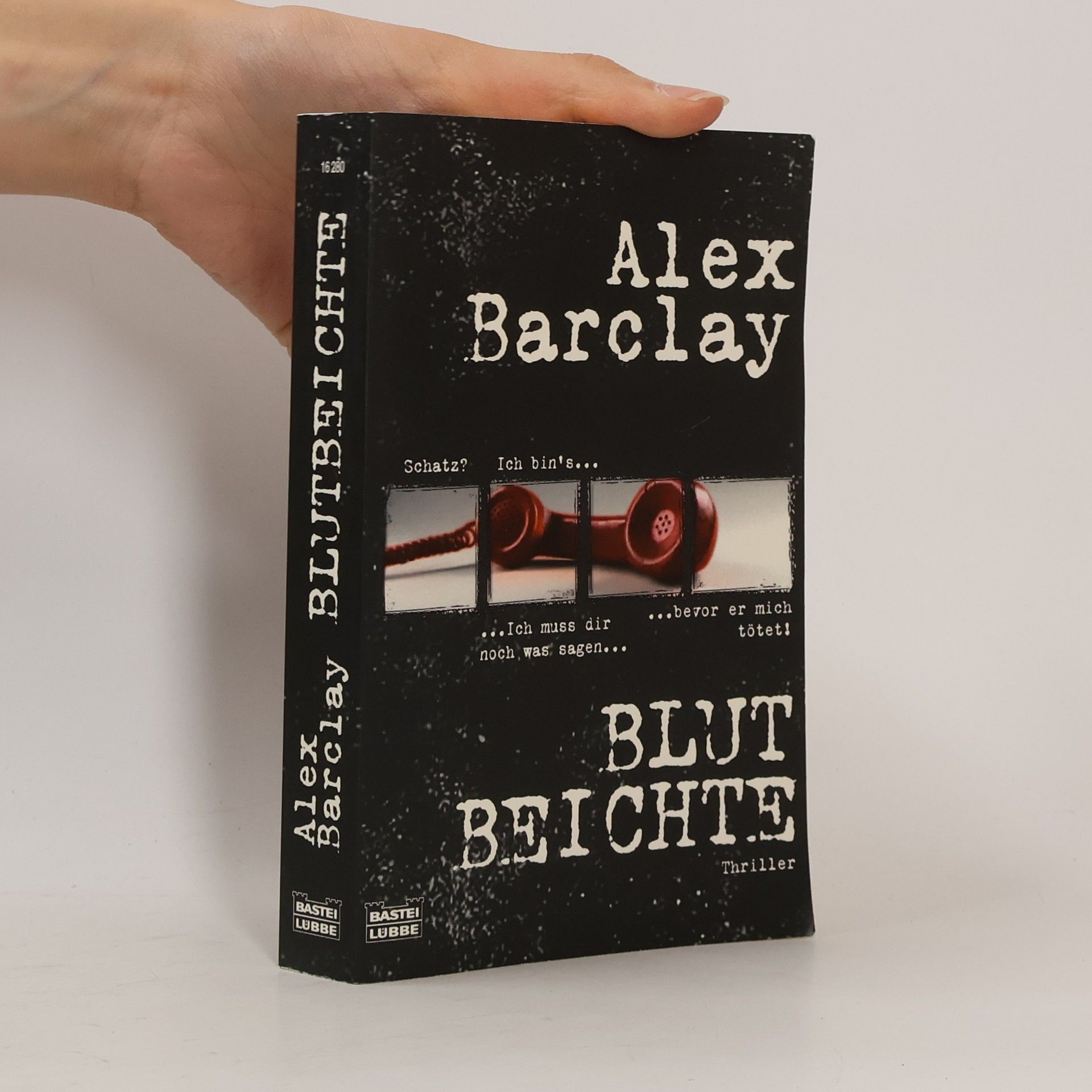 Alex Barclay Blutbeichte