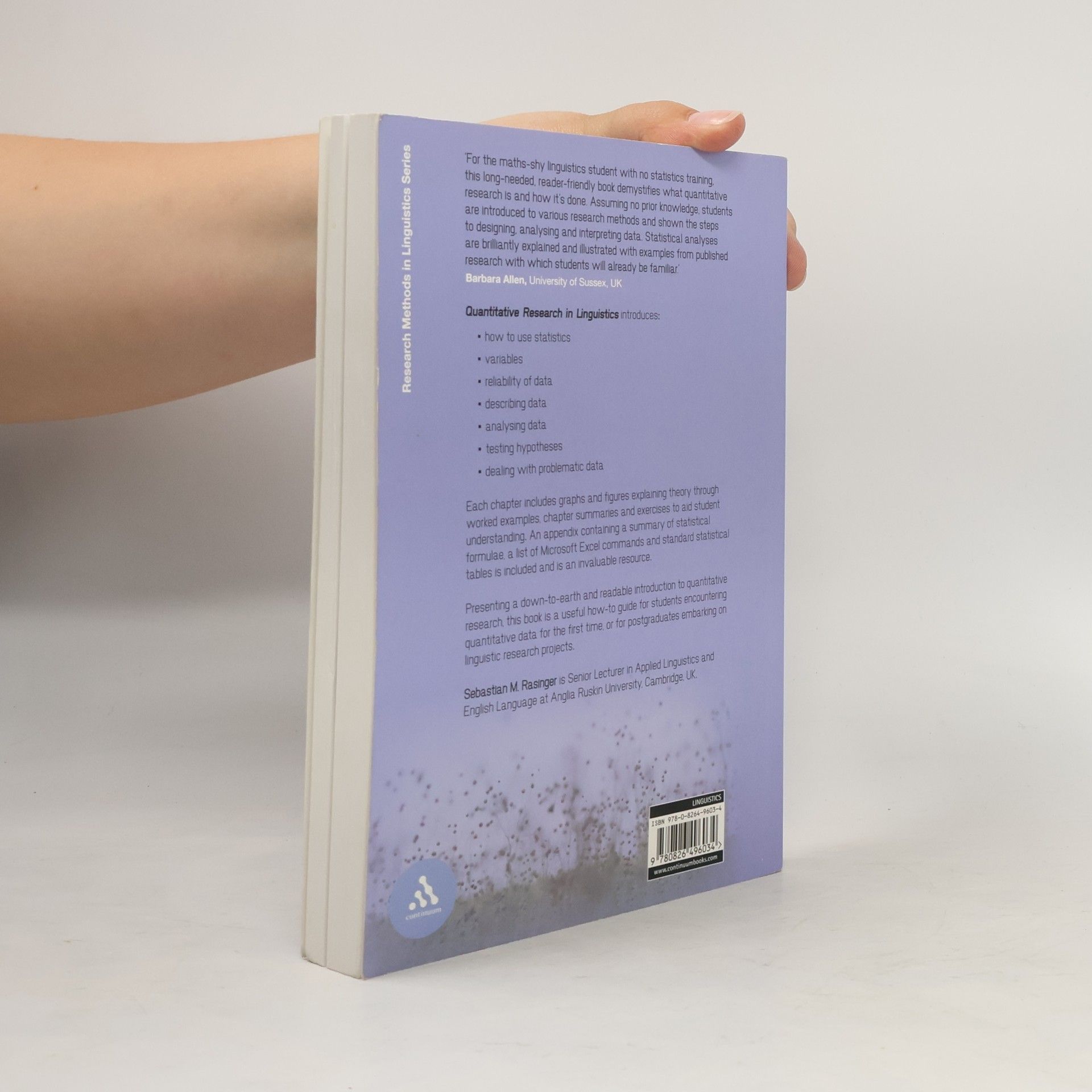 Sebastian M. Rasinger Quantitative Research in Linguistics