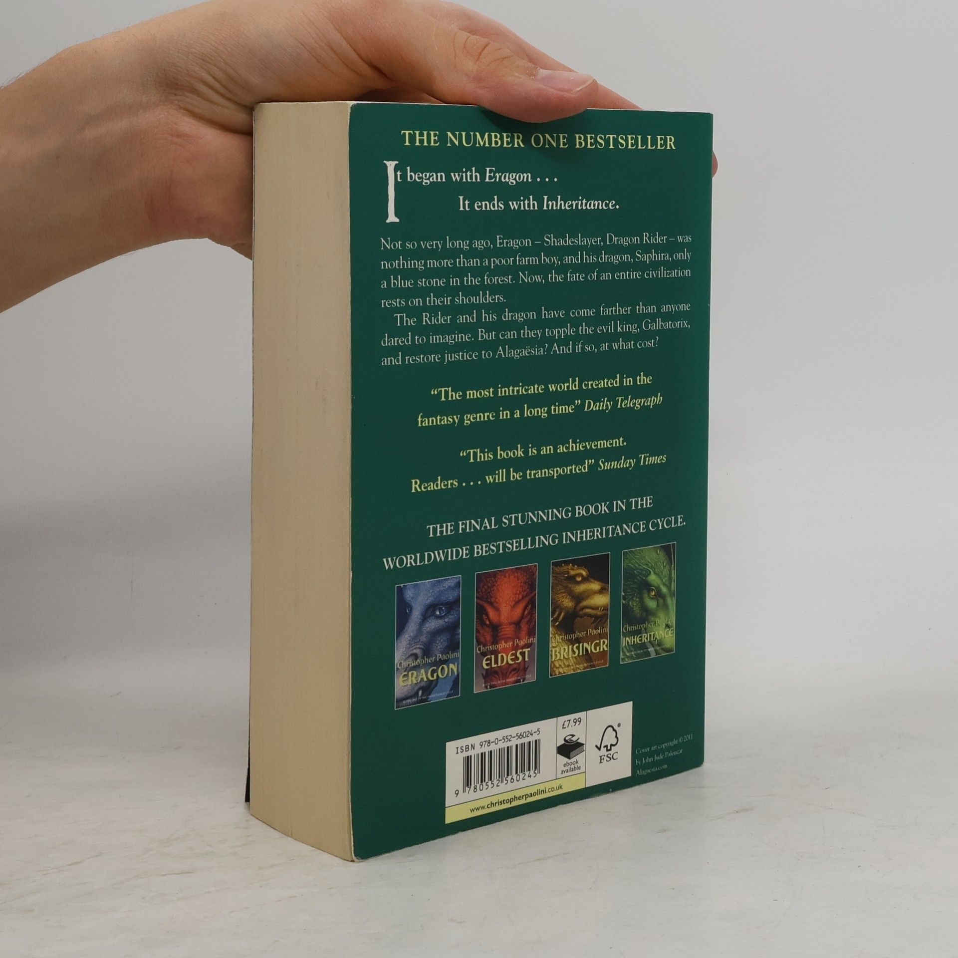 Christopher Paolini Inheritance