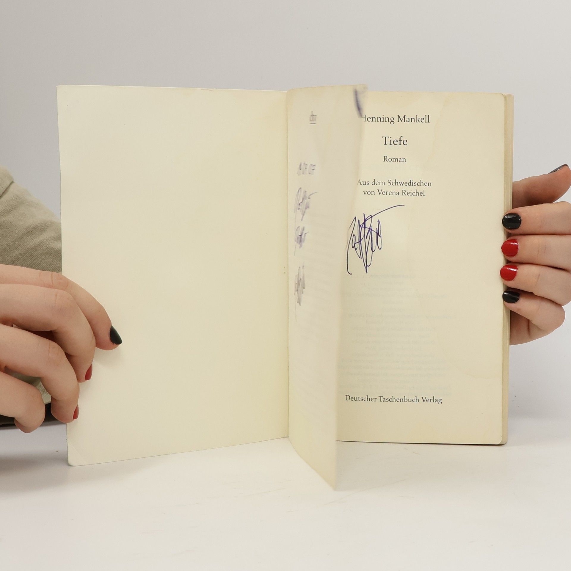 Henning Mankell Tiefe