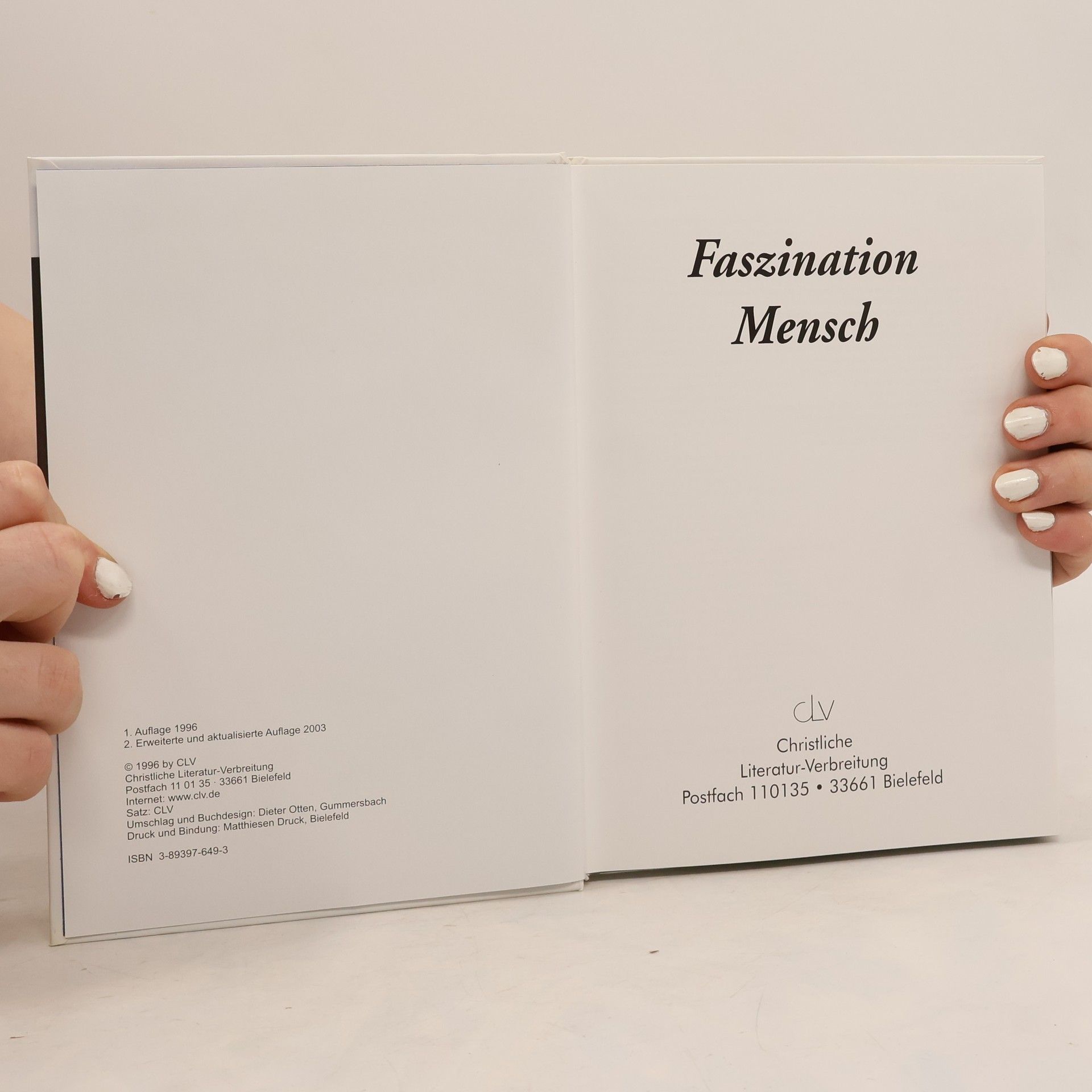 Werner Gitt Faszination Mensch