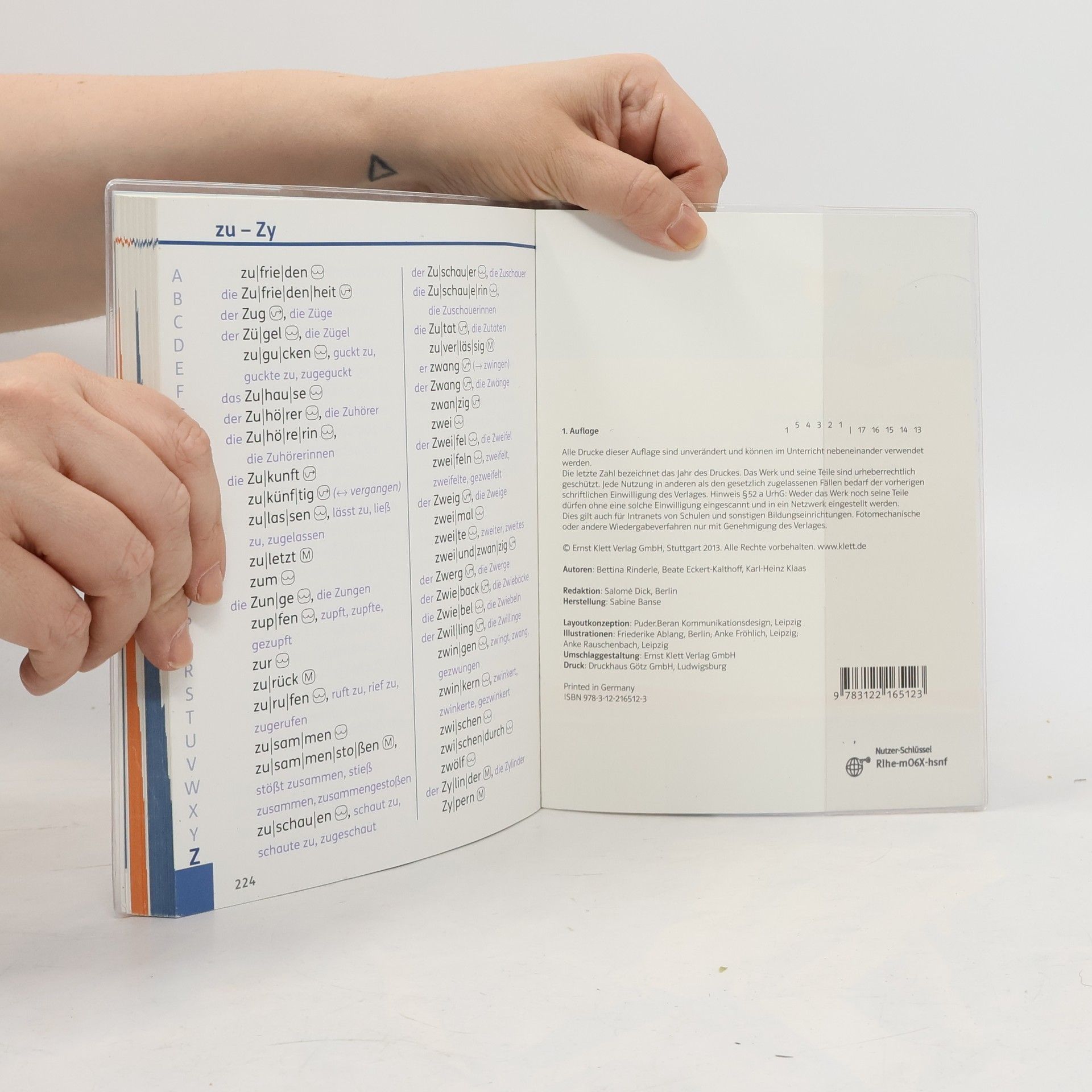 Bettina Rinderle Mein FRESCH-Wörterbuch mit der Silbenstrategie