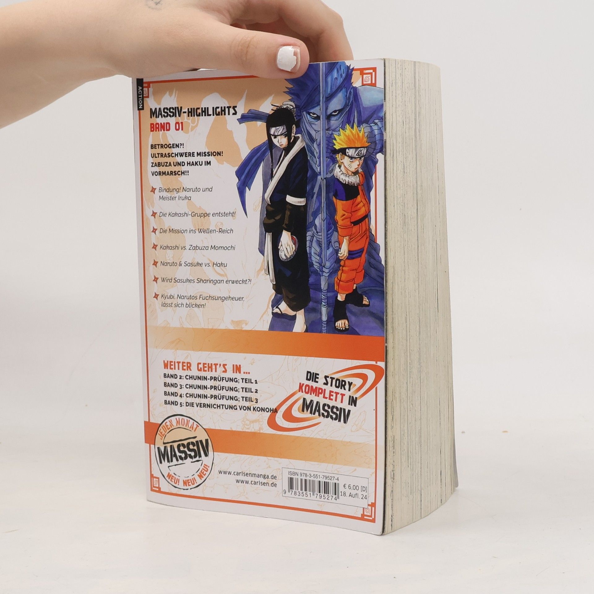 Masashi Kishimoto Naruto Massiv 01