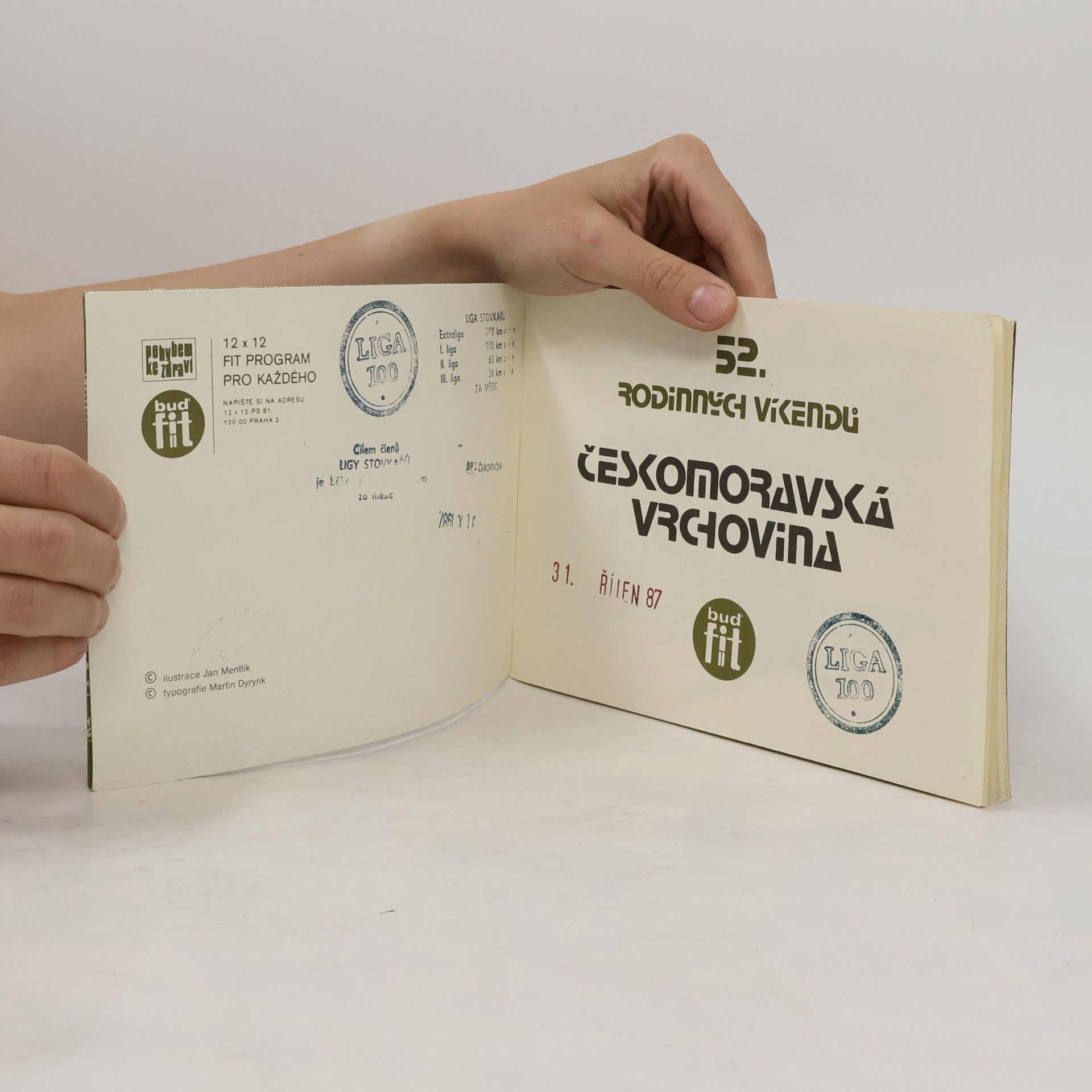 Josef Holier 52 rodinných víkendů IX. Českomoravská vrchovina
