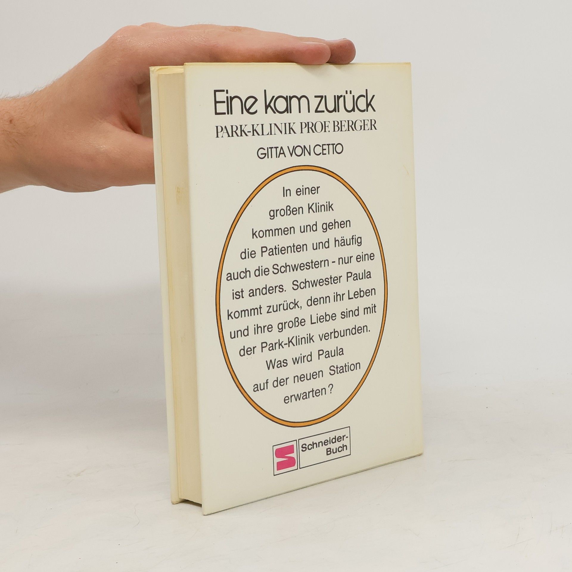 Collectif d'auteurs Park-klinik Prof. Berger. Eine kam zurück