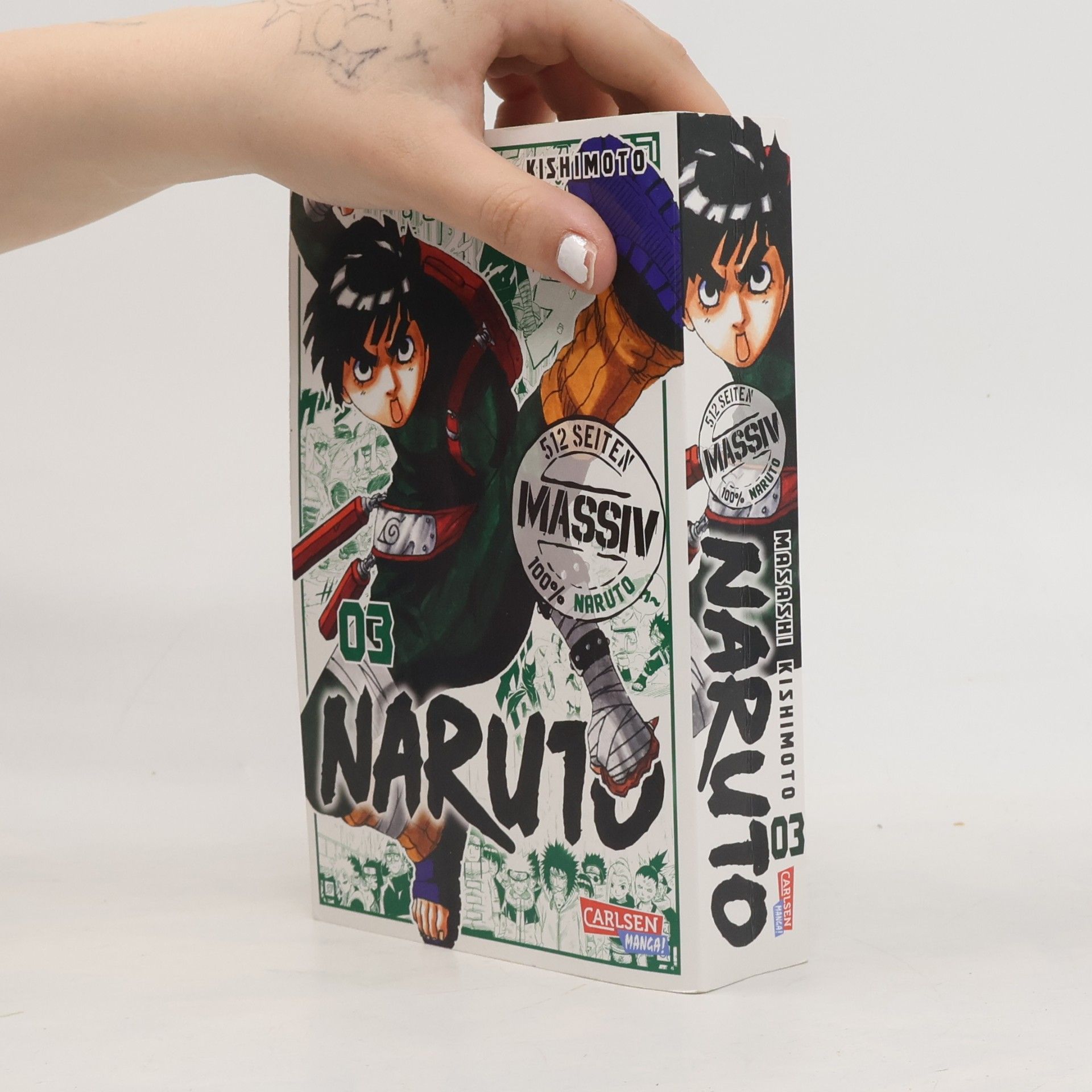 Masashi Kishimoto Naruto Massiv 3