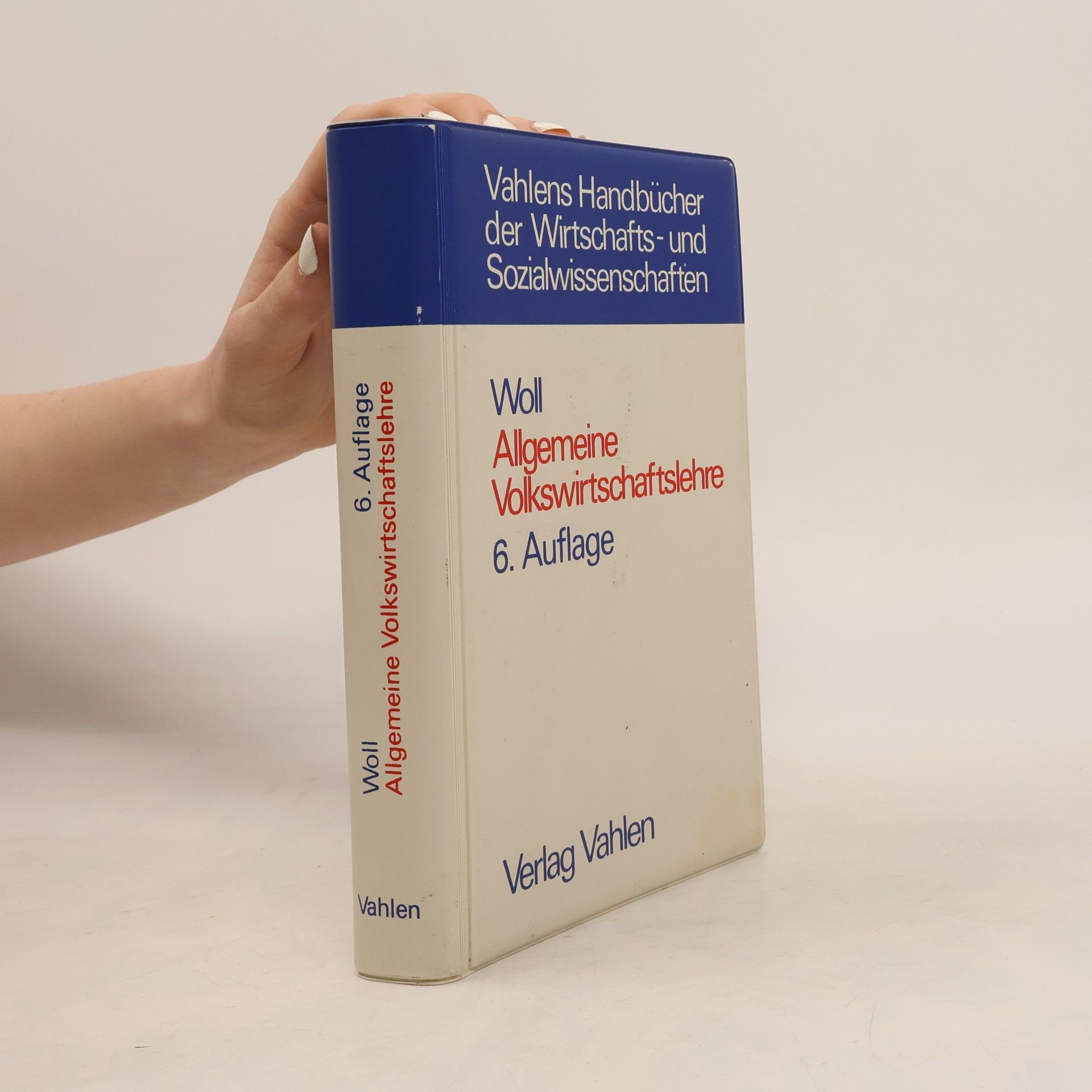 Artur Woll Allgemeine Volkswirtschaftslehre