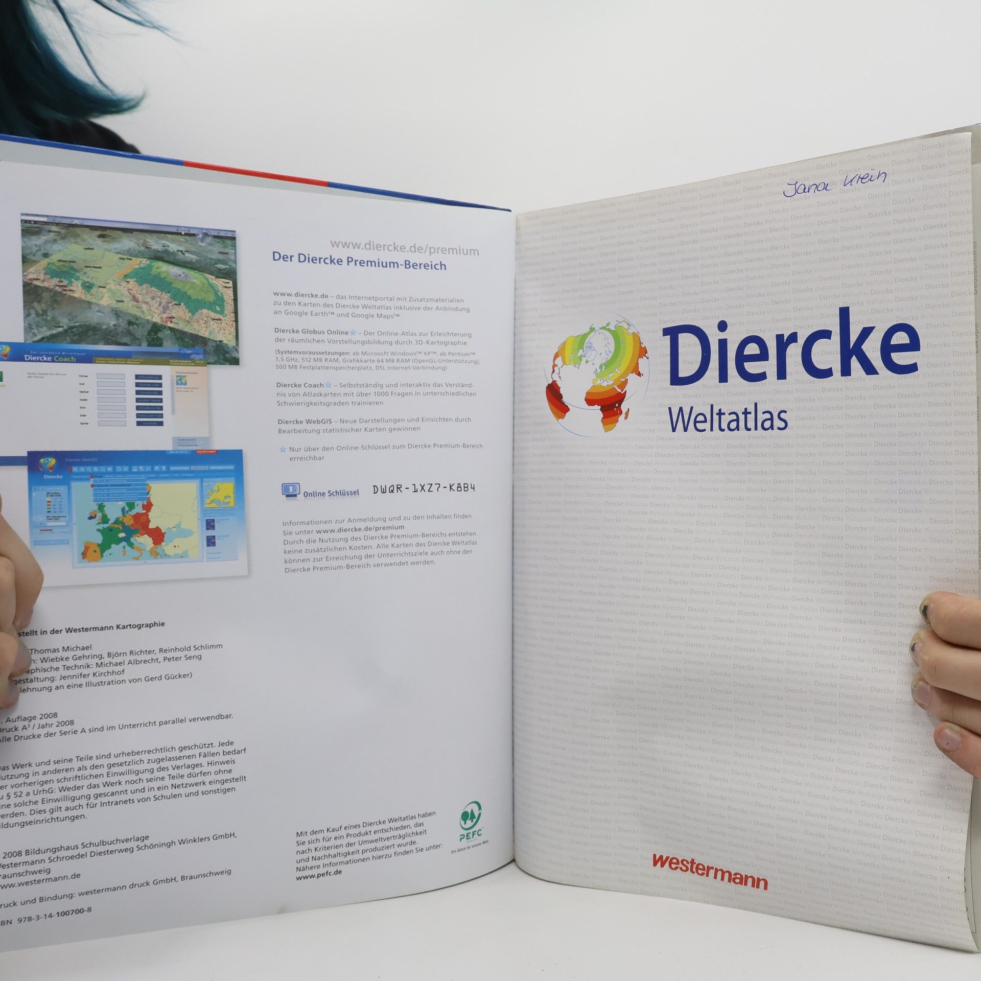 Kolektiv autorů Diercke Weltatlas