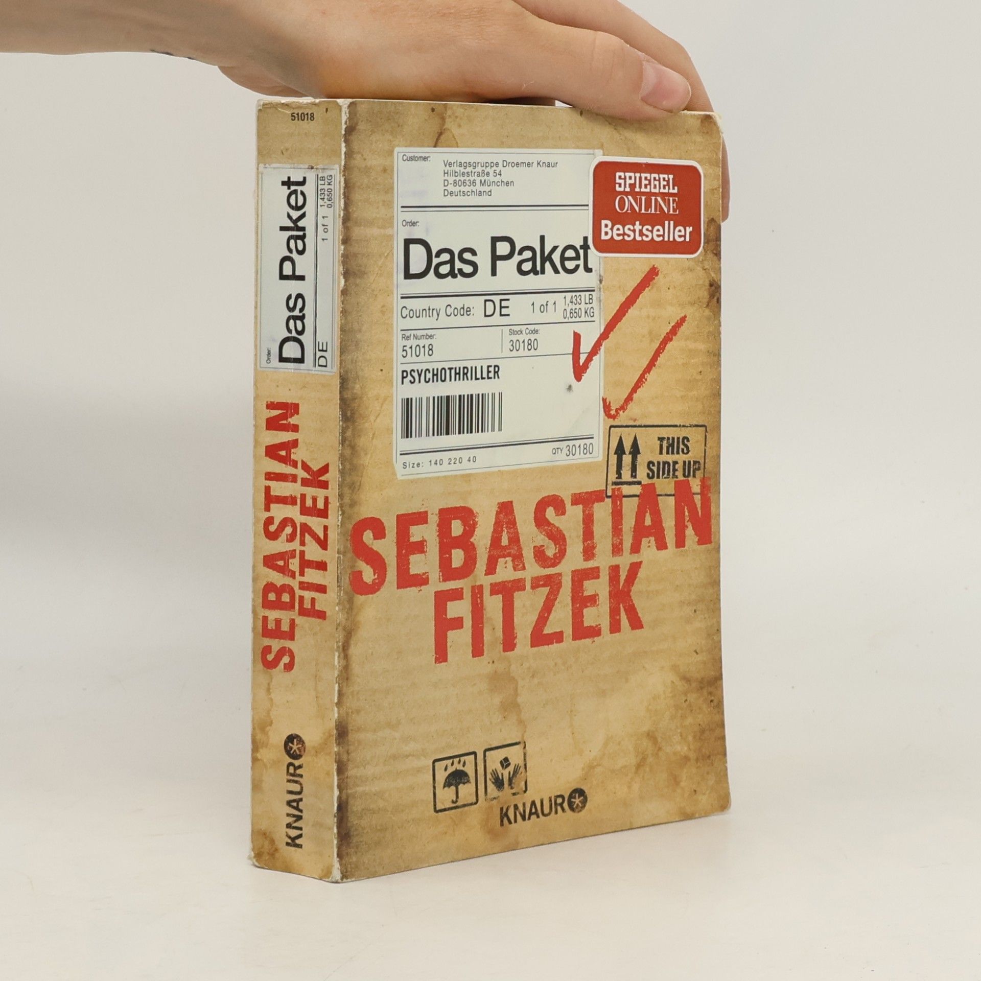 Sebastian Fitzek Das Paket