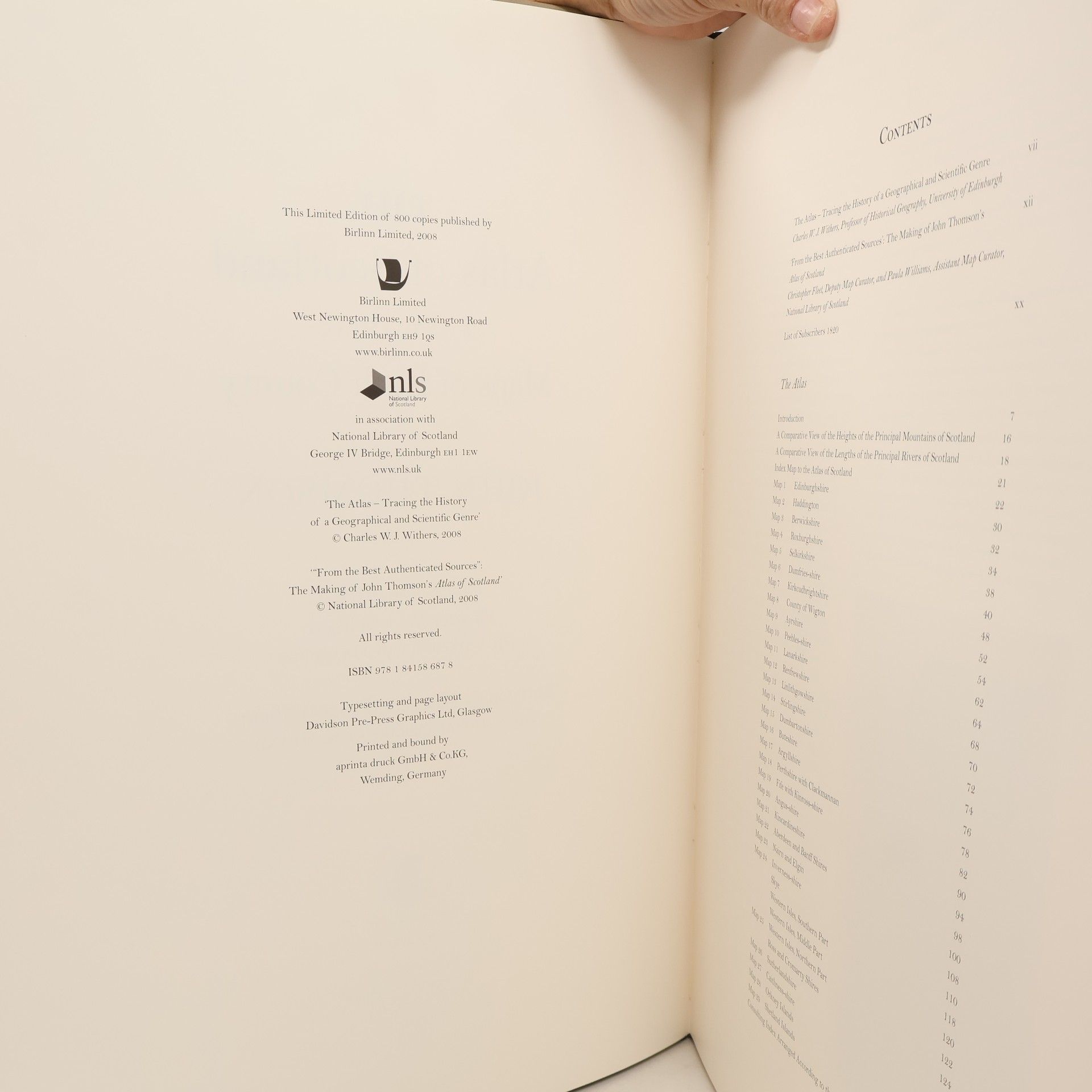 Charles W. J. Withers The Atlas-Tracing the History of a Geographical and Scientific Genre