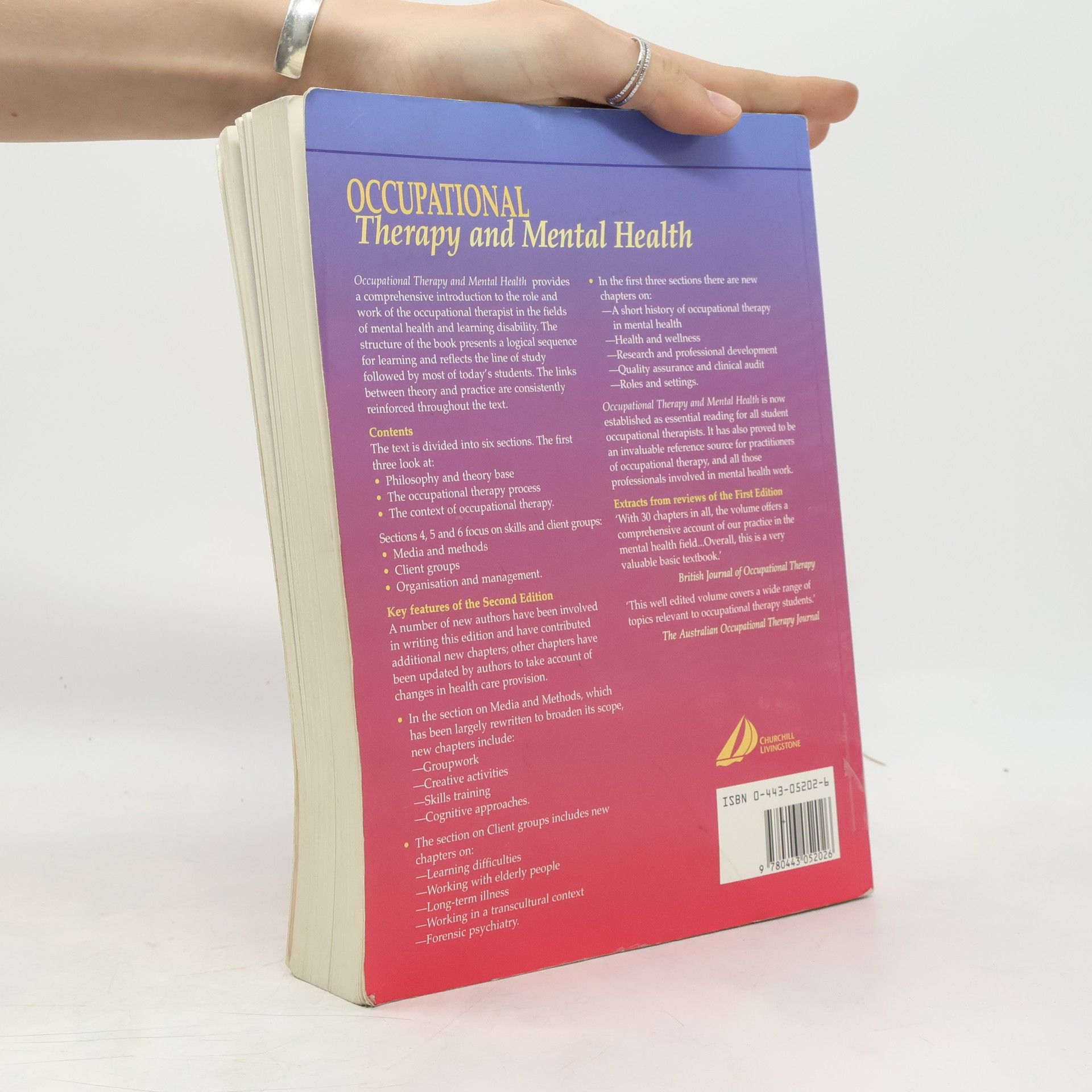 Jennifer Creek Occupational Therapy and Mental Health - Second Edition