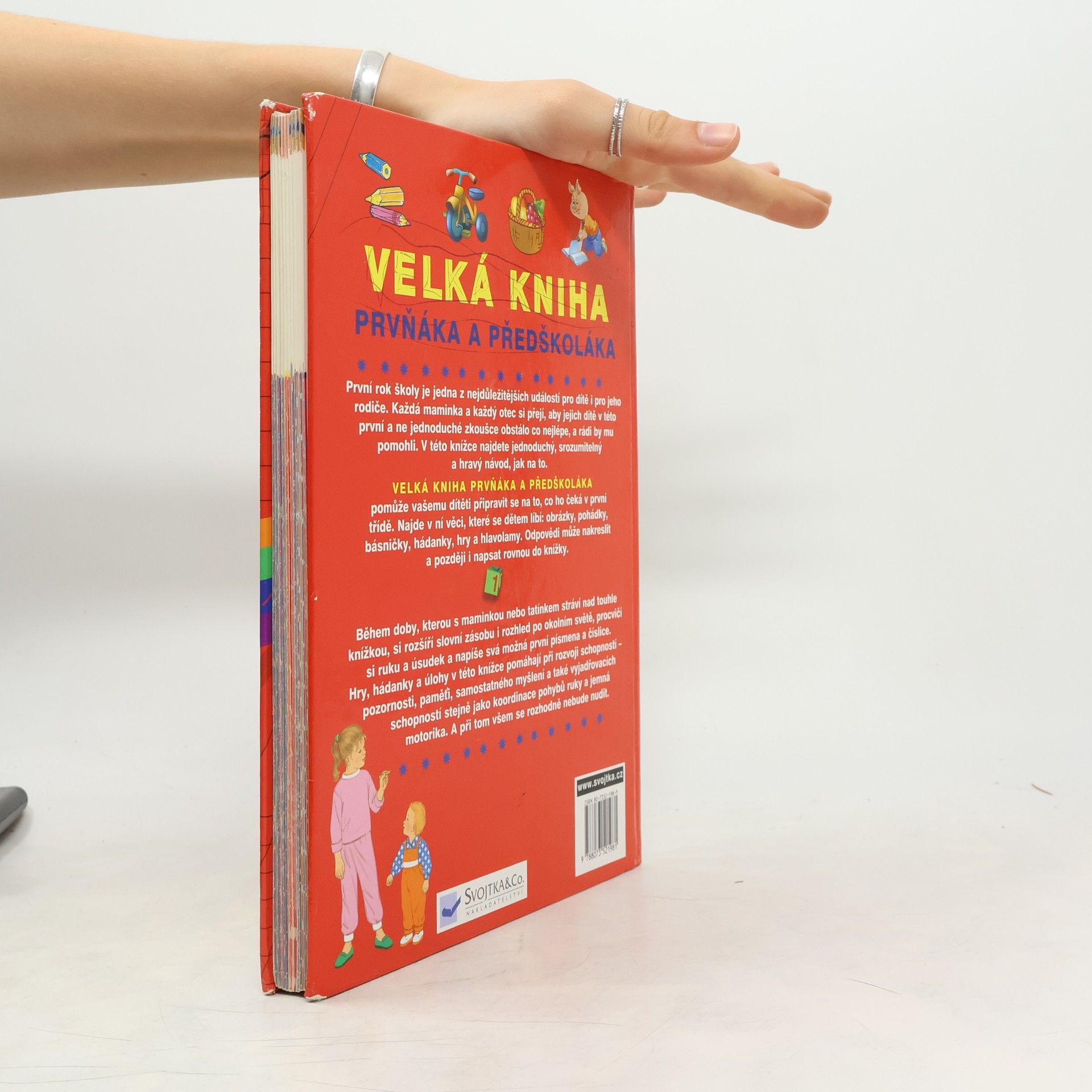Kolektiv autorů Velká kniha prvňáka a předškoláka