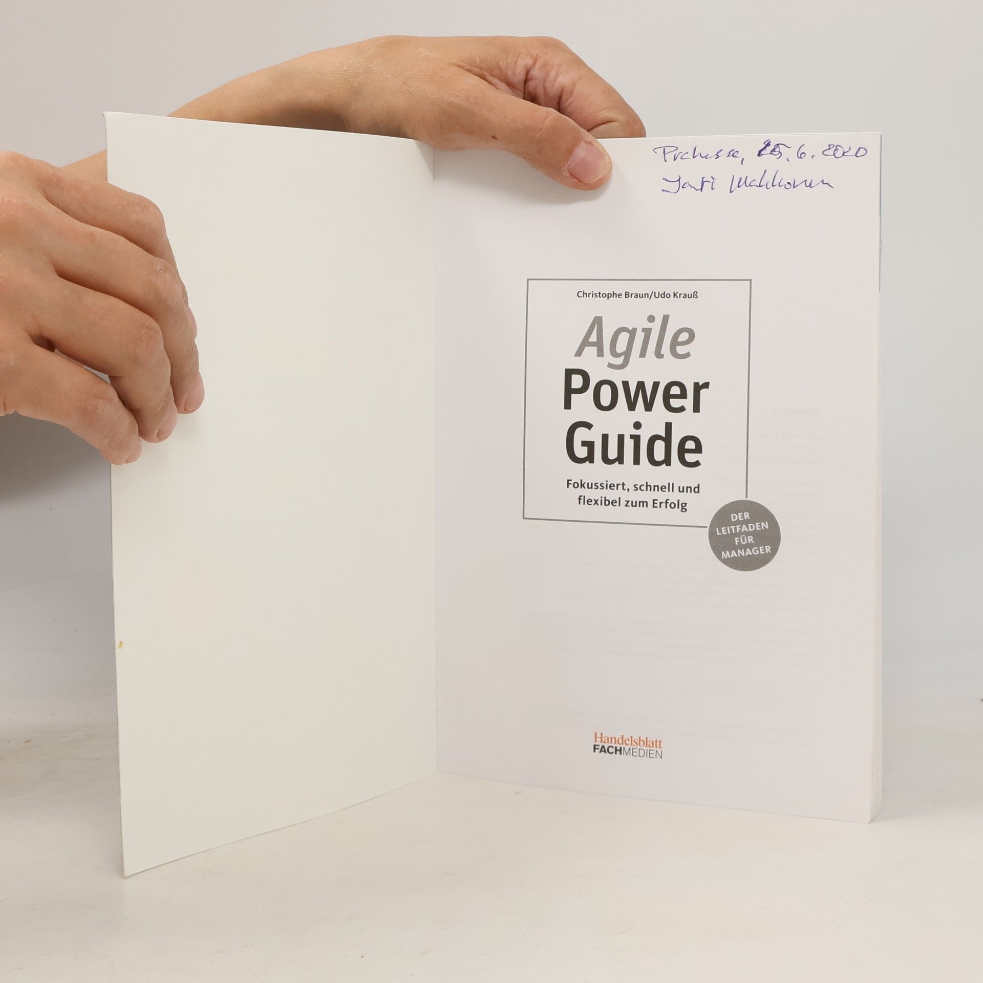 Christophe Braun Agile Power Guide