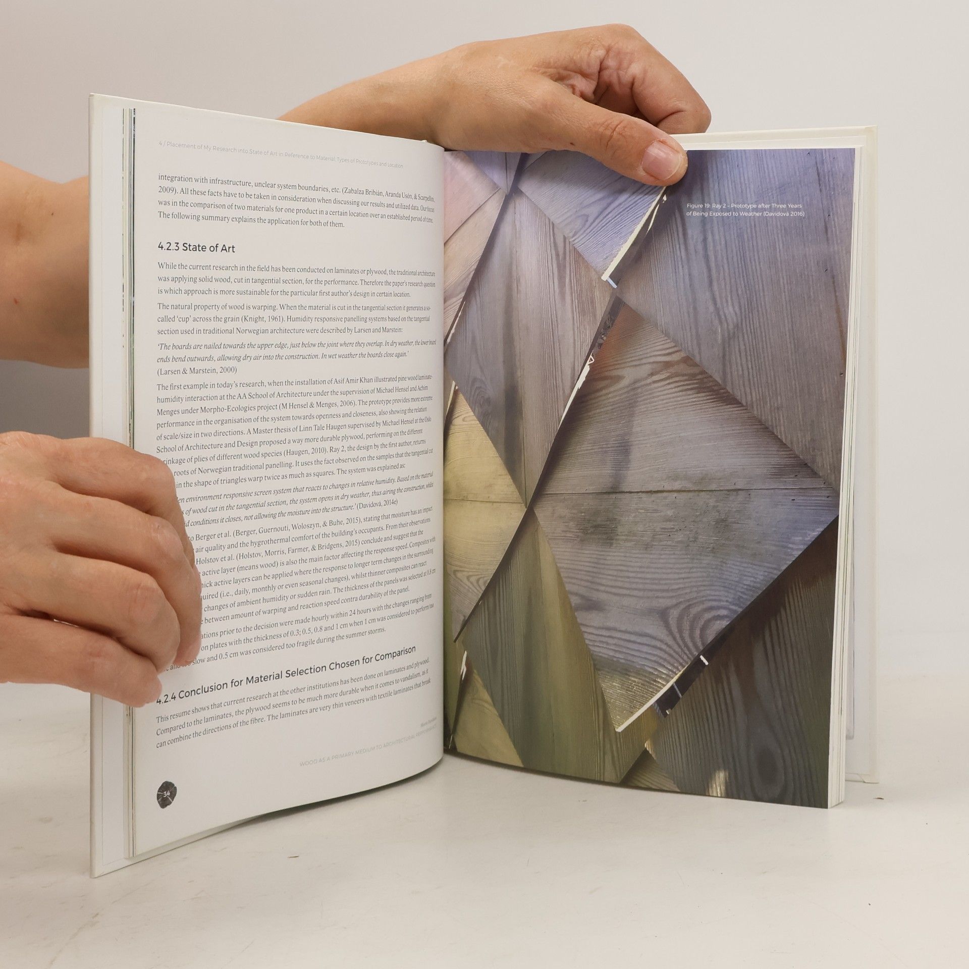 Marie Davidová Wood as a Primary Medium to Architectural Performance. A case study in performance Oriented Architecture Approached Through Systems Oriented Design
