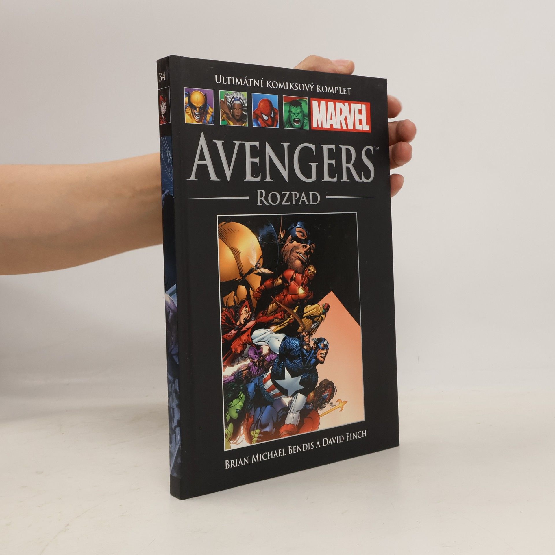 David Finch Ultimátní komiksový komplet 34. Avengers. Rozpad