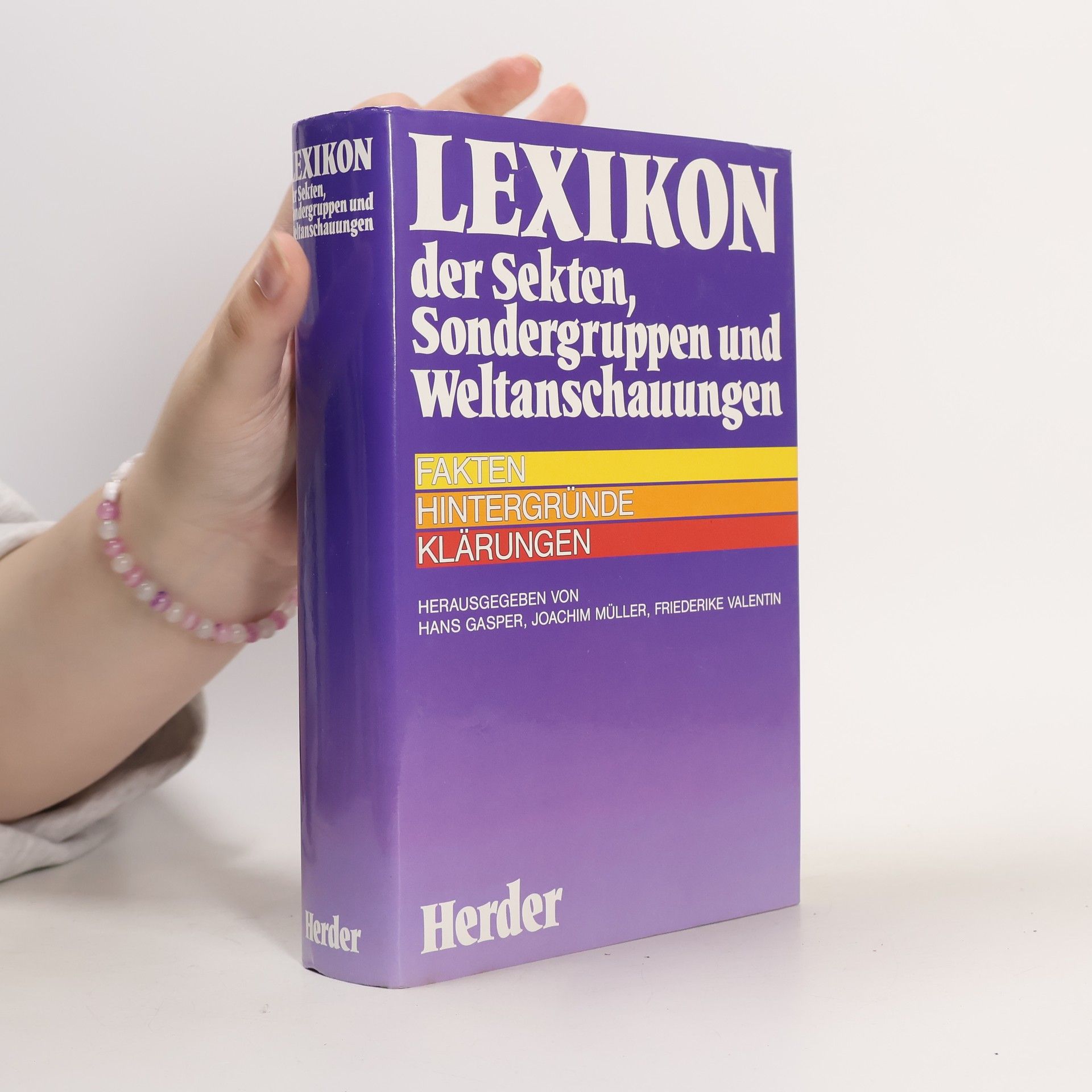 Hans Gasper Lexikon der Sekten, Sondergruppen und Weltanschauungen