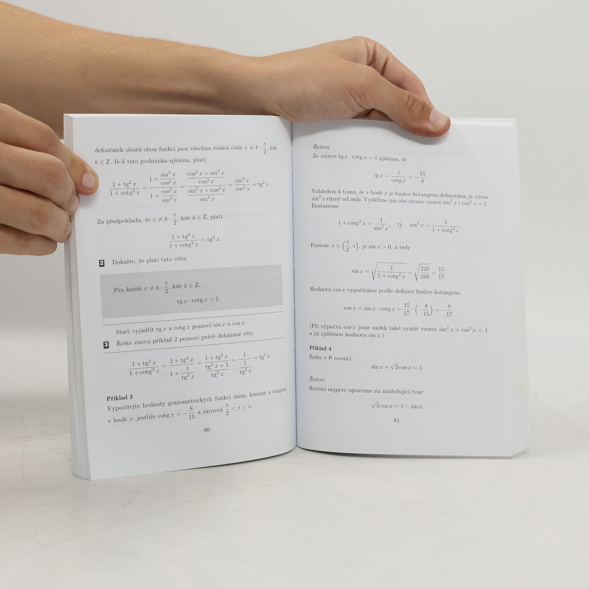 Oldřich Odvárko Matematika pro gymnázia. Goniometrie