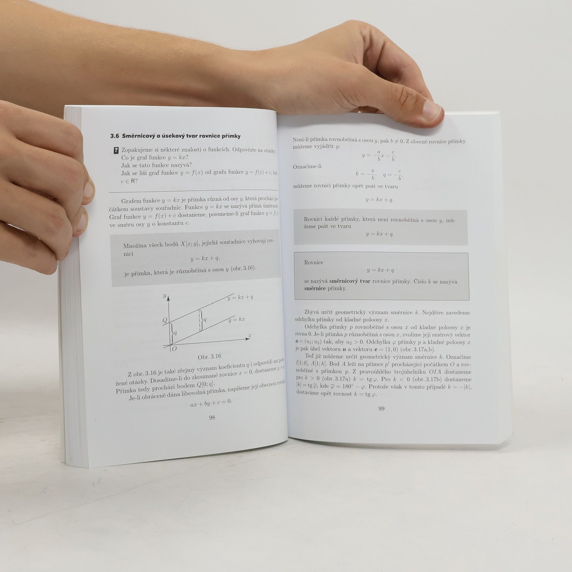 Leo Boček Matematika pro gymnázia. Analytická geometrie