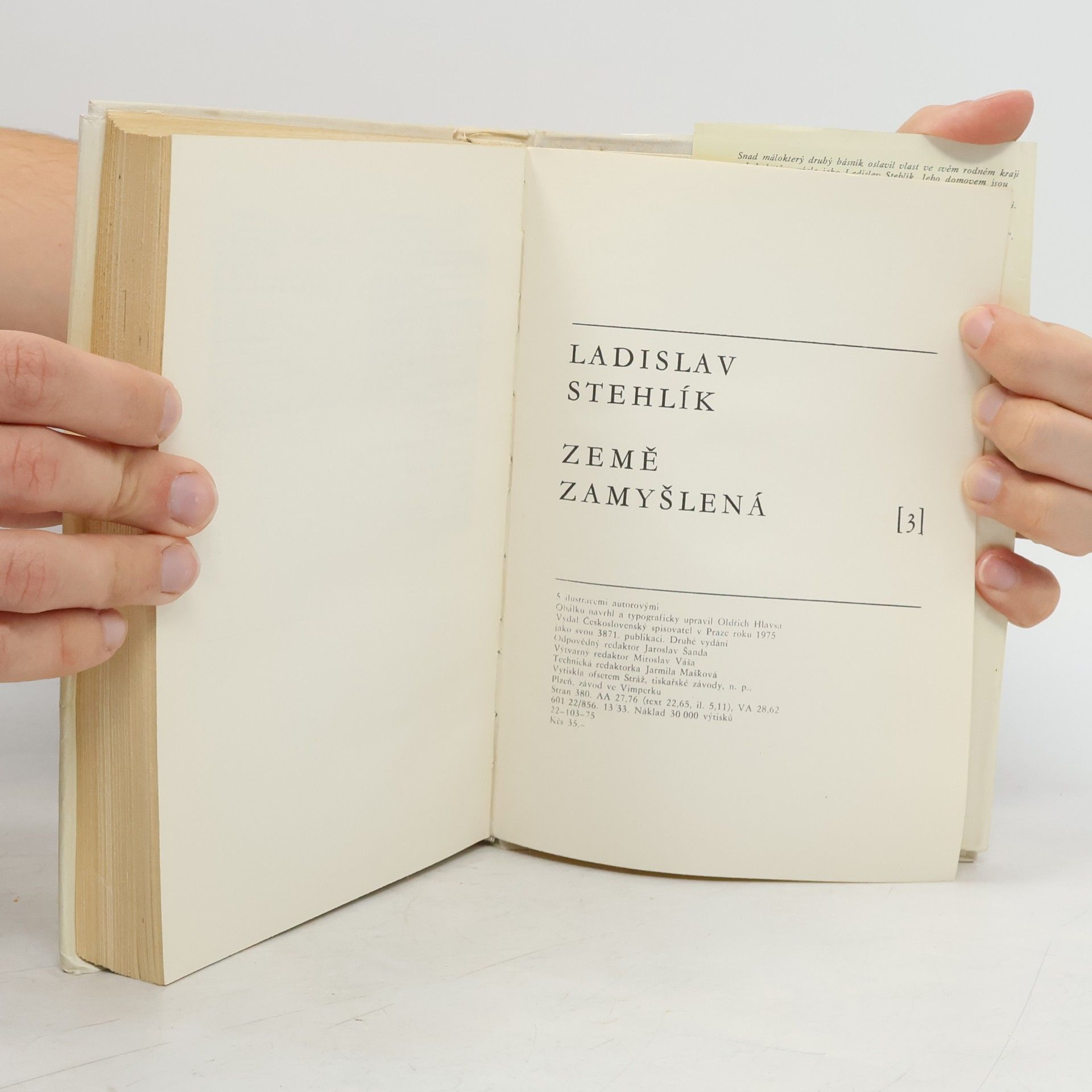 Ladislav Stehlík Země zamyšlená 3