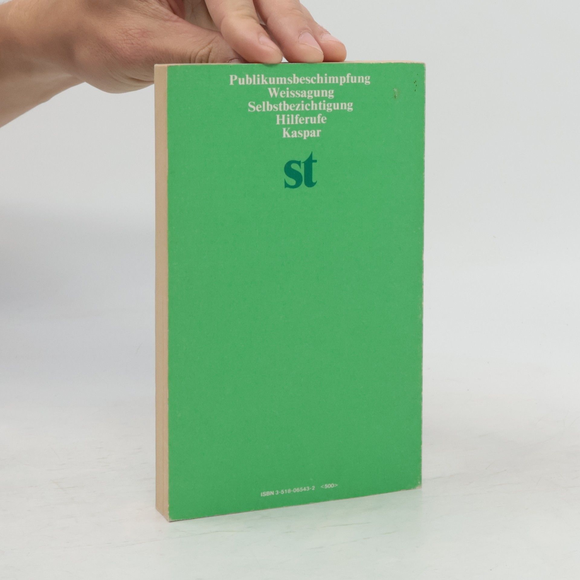 Peter Handke Stücke 1