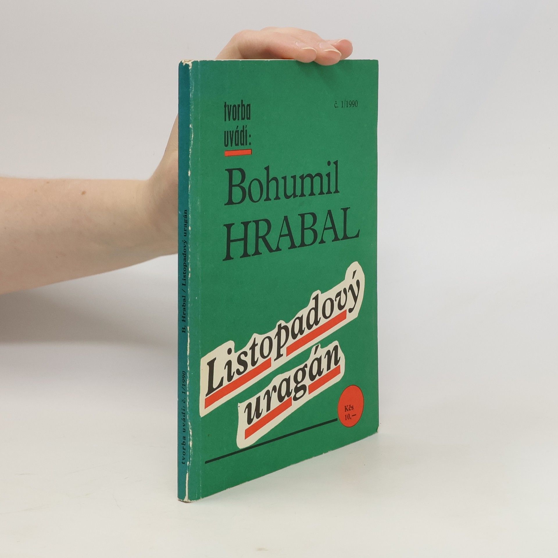 Bohumil Hrabal Listopadový uragán