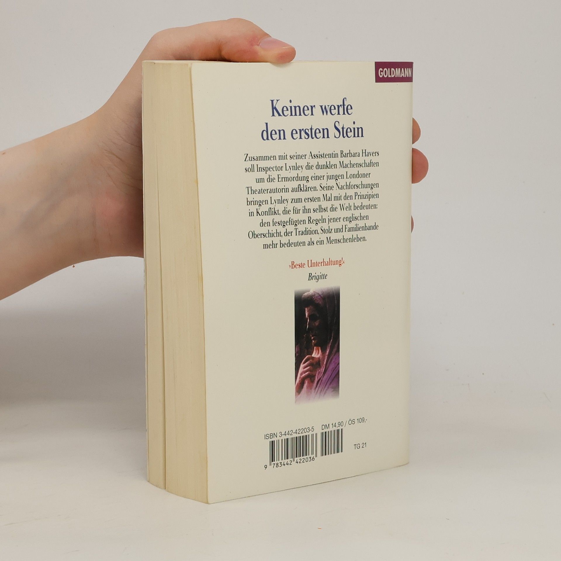 Elizabeth George Keiner werfe den ersten Stein