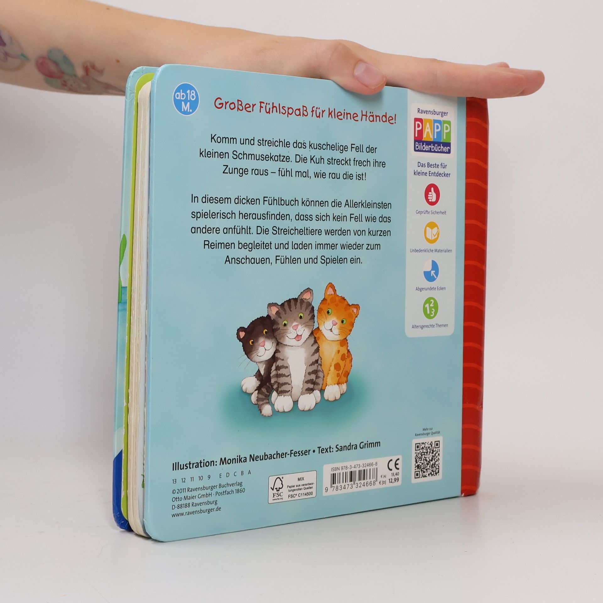 Monika Neubacher Fesser Mein erstes großes Fühlbuch
