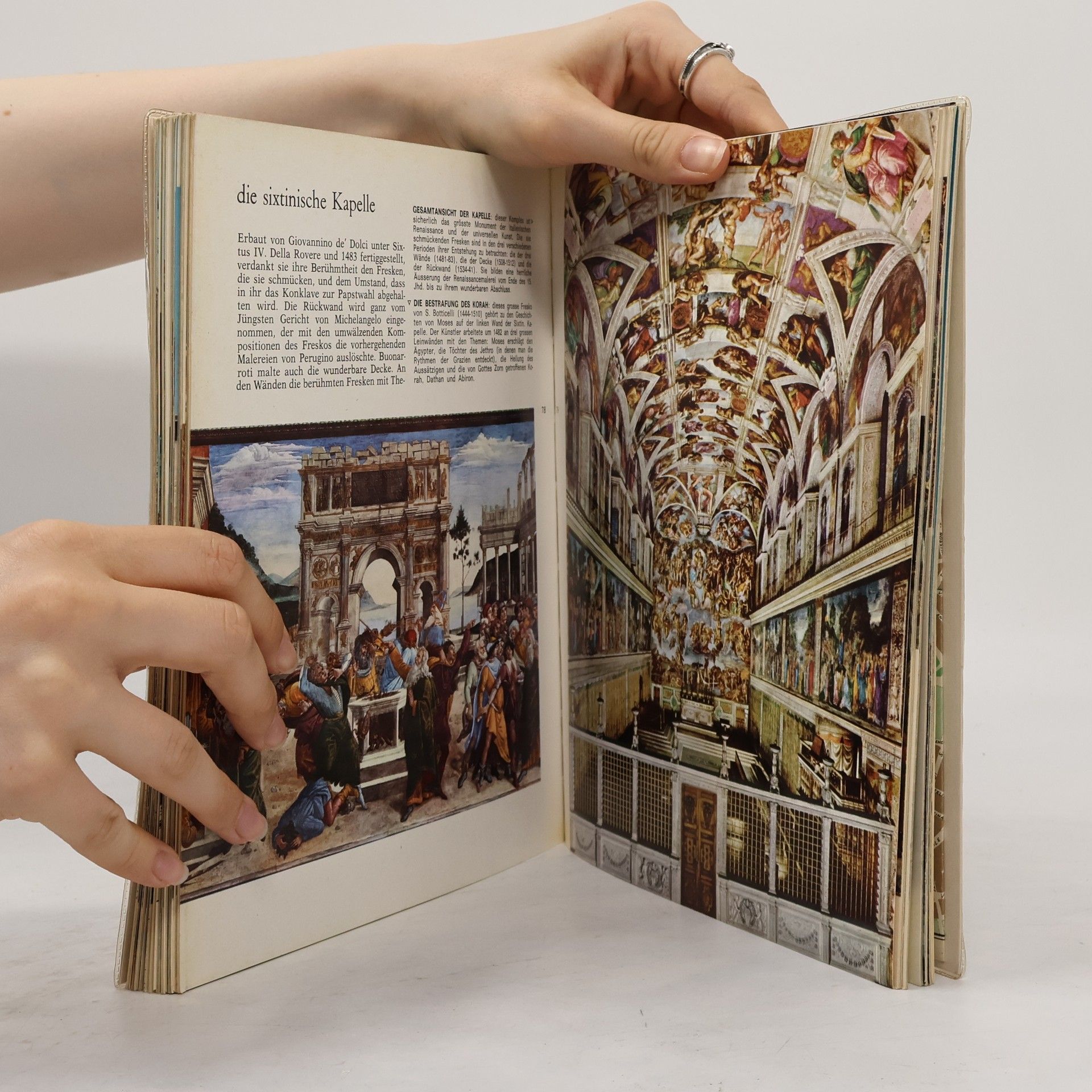 Glauco Cartocci Lebendes Rom: Die Stadt, Der Vatikan, Die Kunstschätze