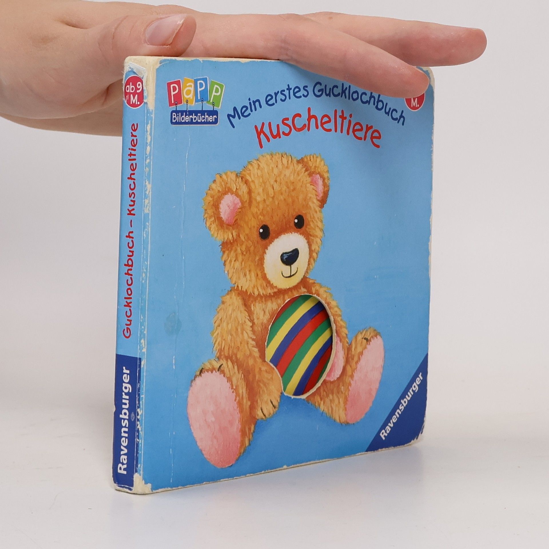 Eva Spanjardt Mein erstes Gucklochbuch Kuscheltiere