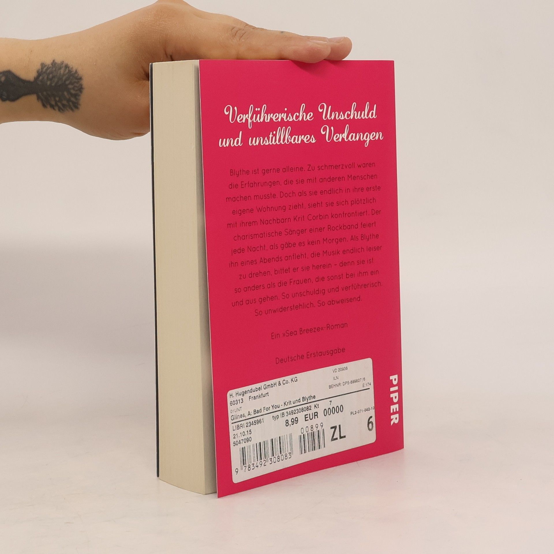 Abbi Glines Bad for you - Krit und Blythe ; ein "Sea Breeze"- Roman