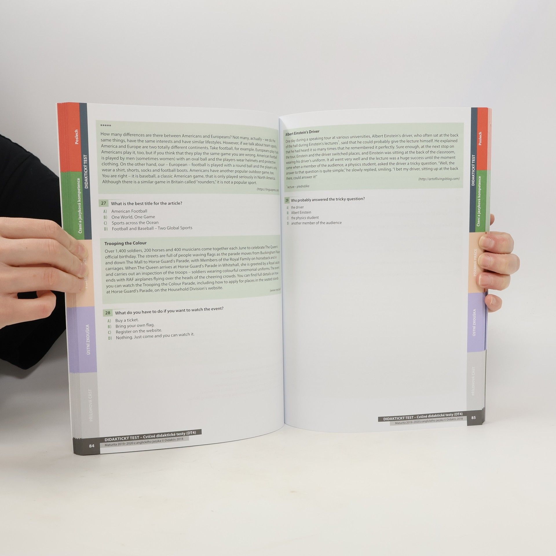 Various authors Maturita 2019-2020 z anglického jazyka