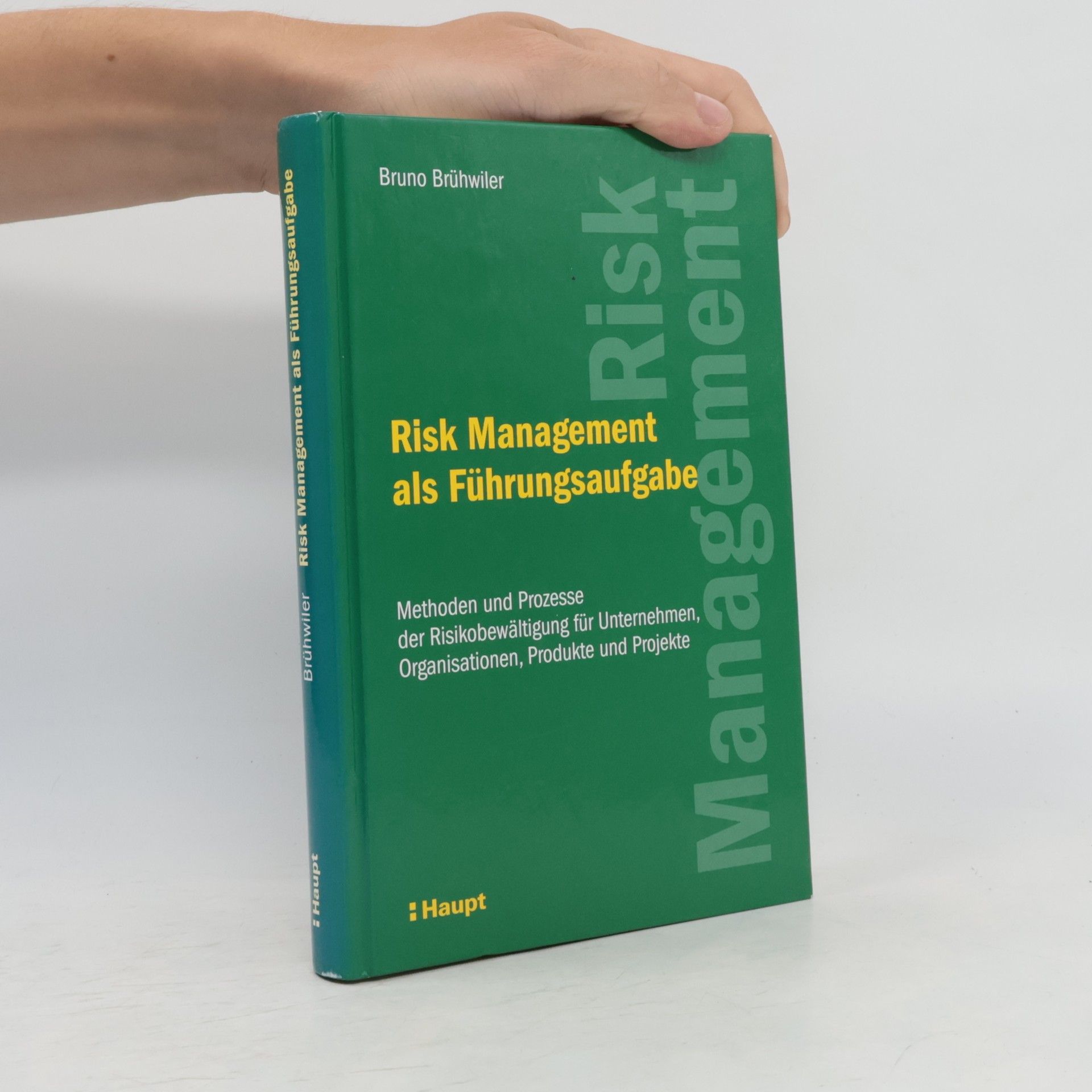 Bruno Brühwiler Risk Management als Führungsaufgabe