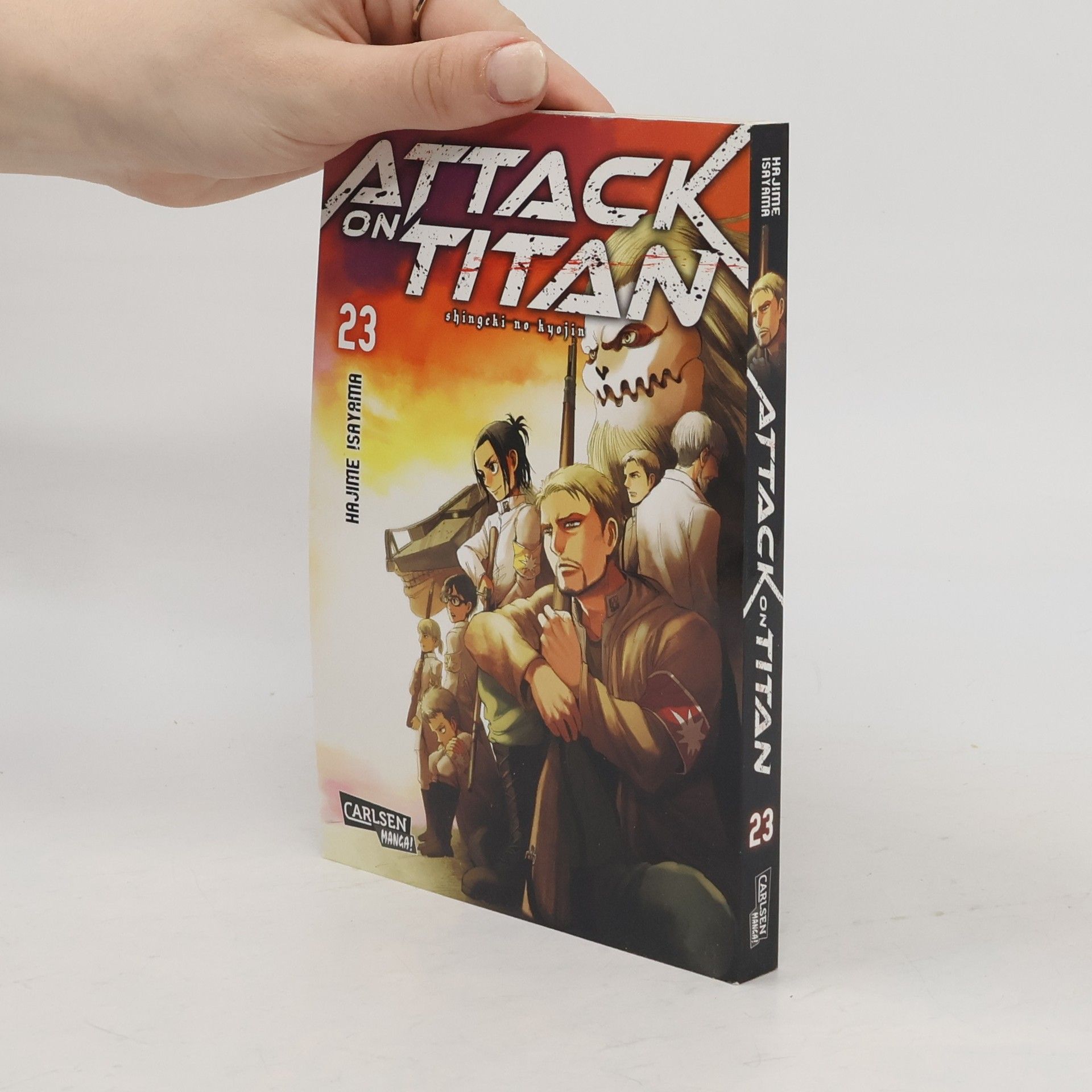 Hajime Isayama Attack on Titan 23