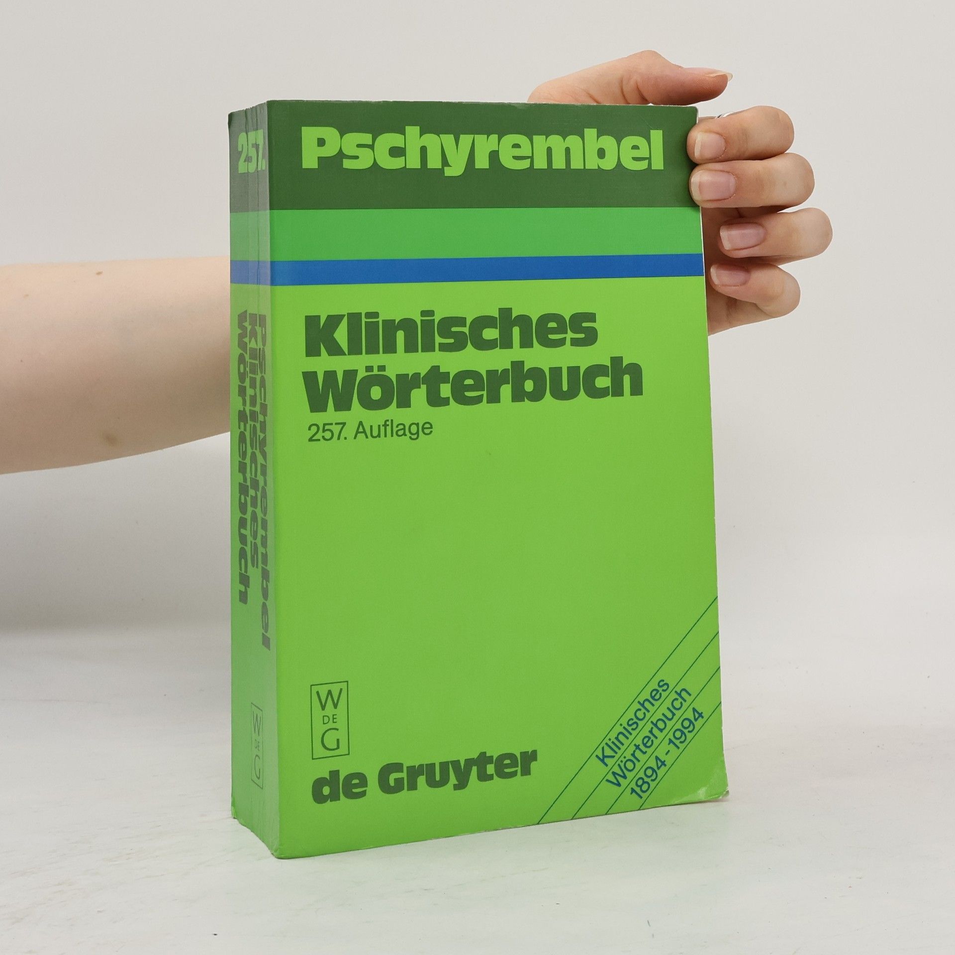 Helmut Hildebrandt Pschyrembel Klinisches Wörterbuch