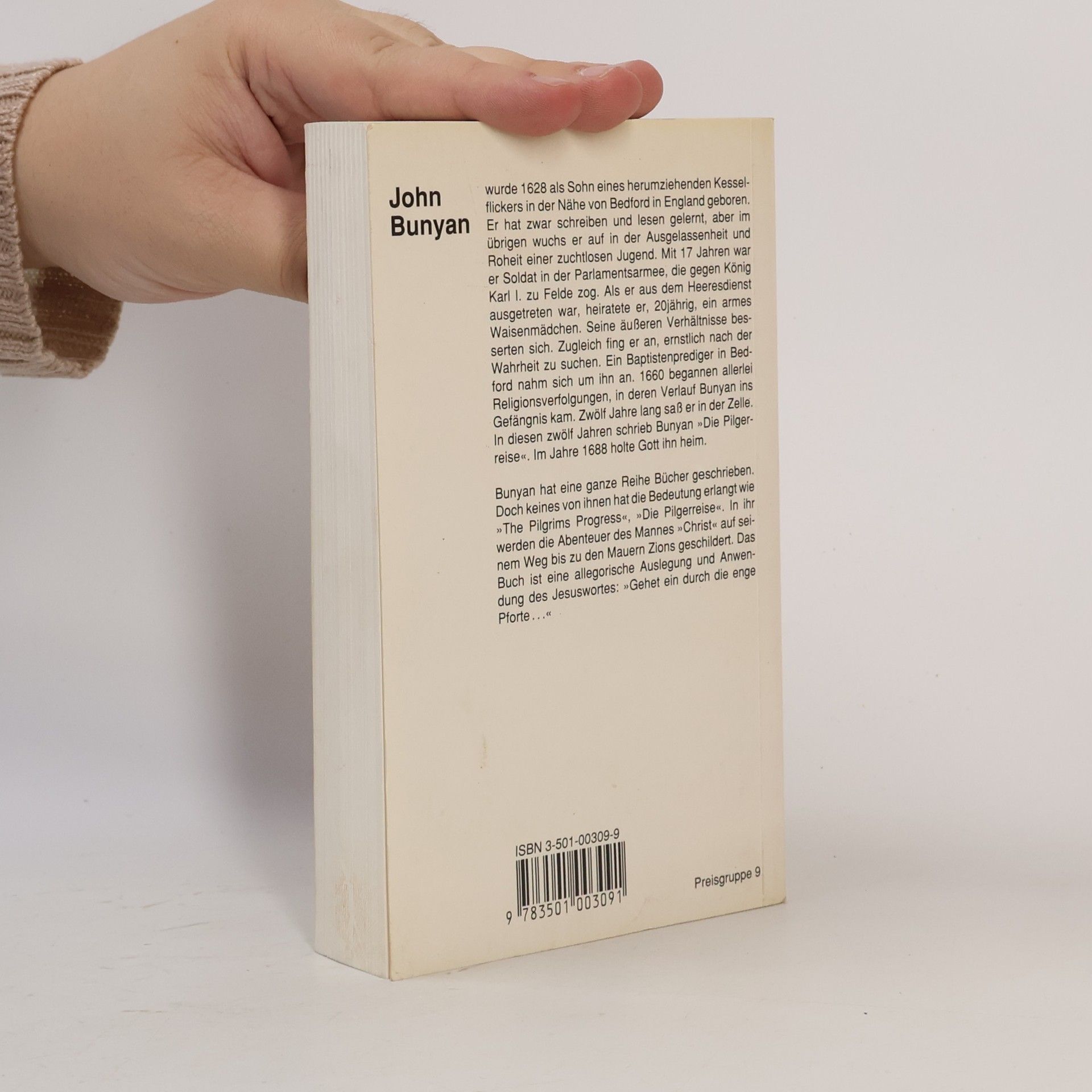 John Bunyan Pilgerreise zur seligen Ewigkeit