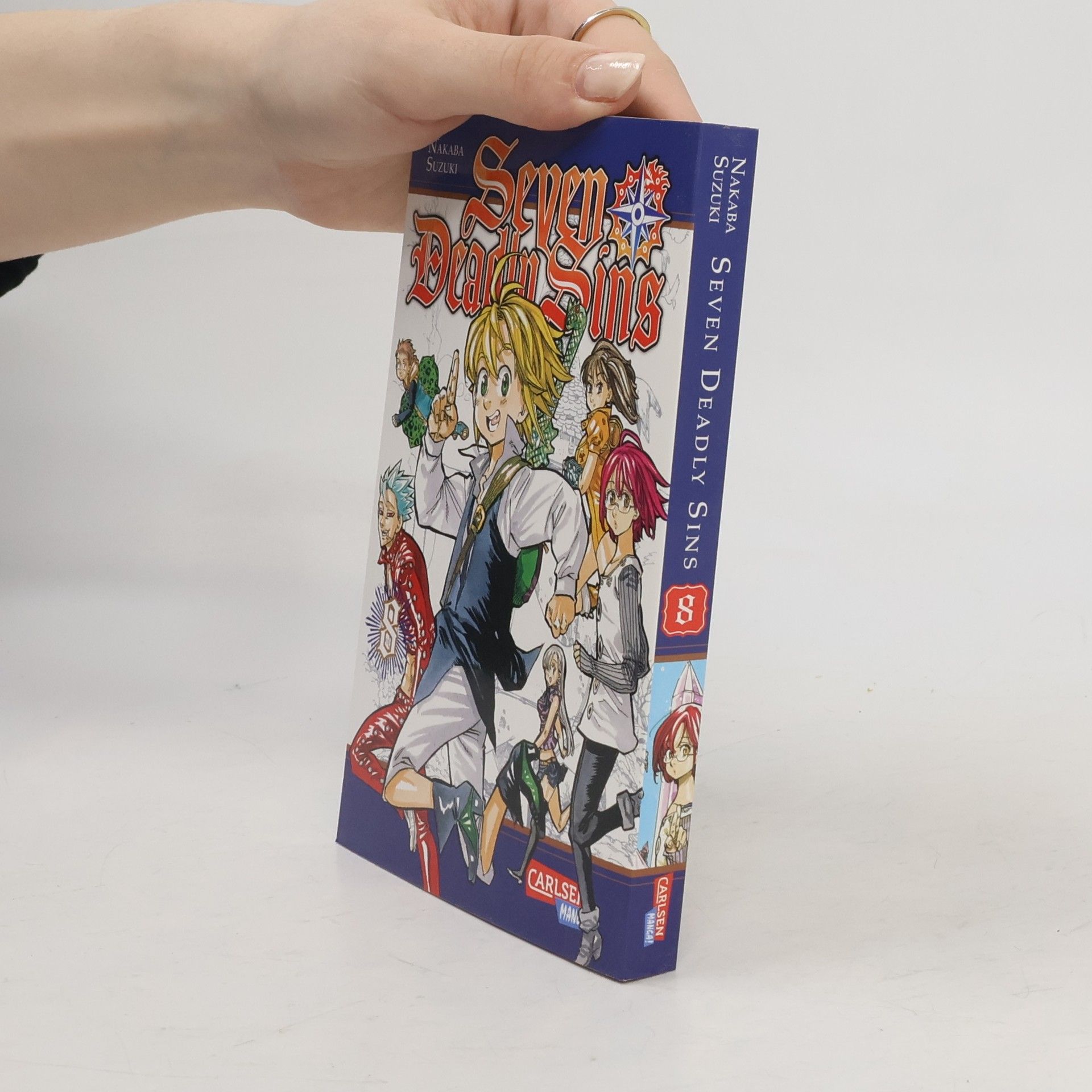 Nakaba Suzuki Seven deadly sins 8
