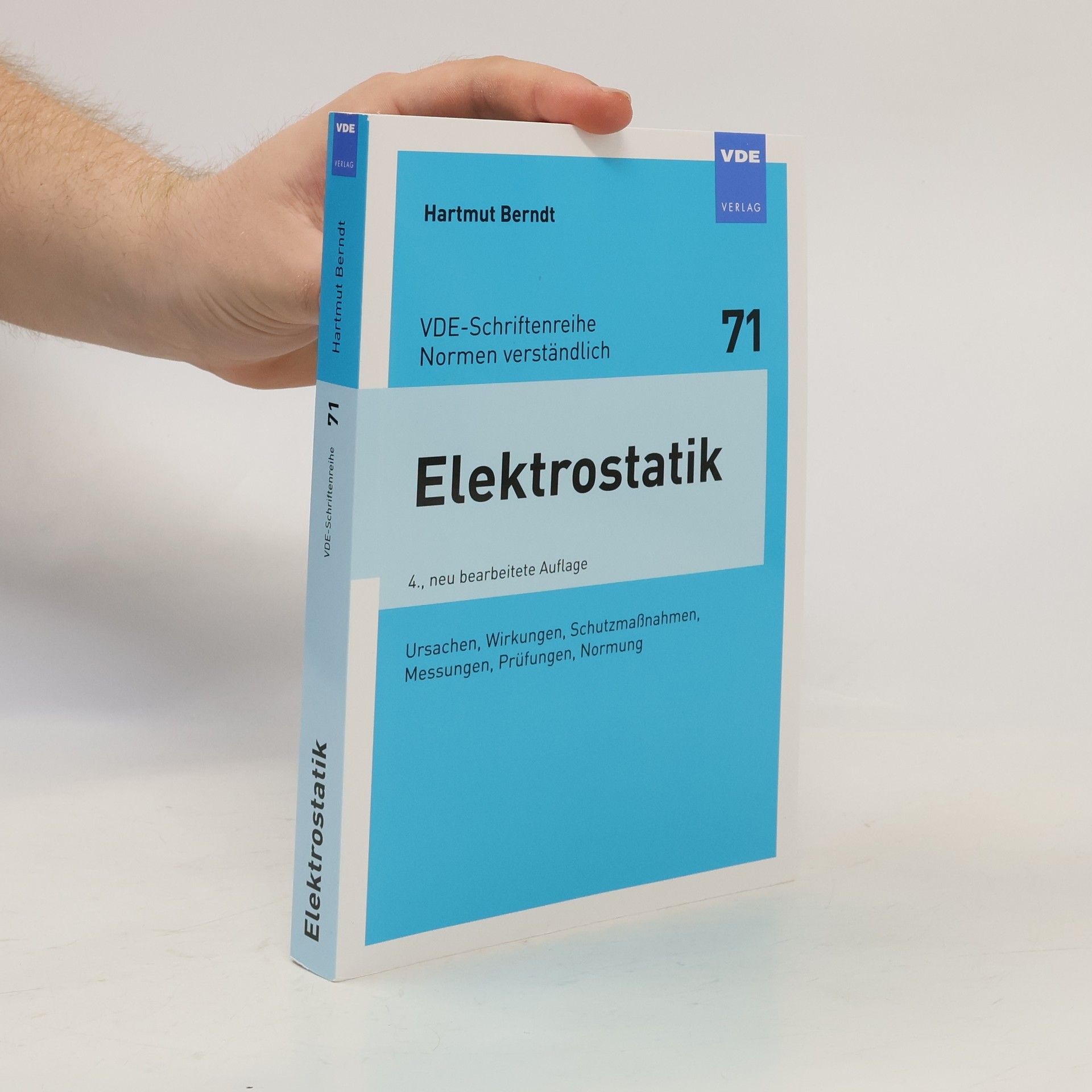 VDE-Schriftenreihe Normen verständlich - 71: Elektrostatik