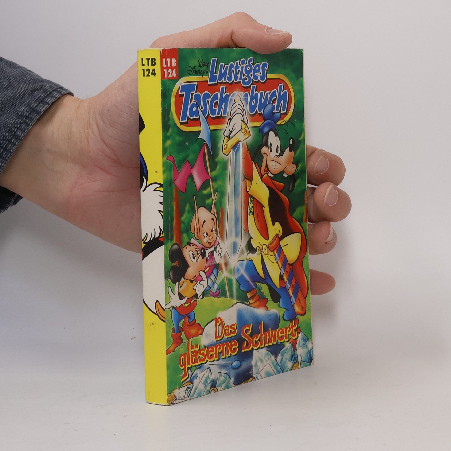Walt Disney Lustiges Taschenbuch 124, Das gläserne Schwert