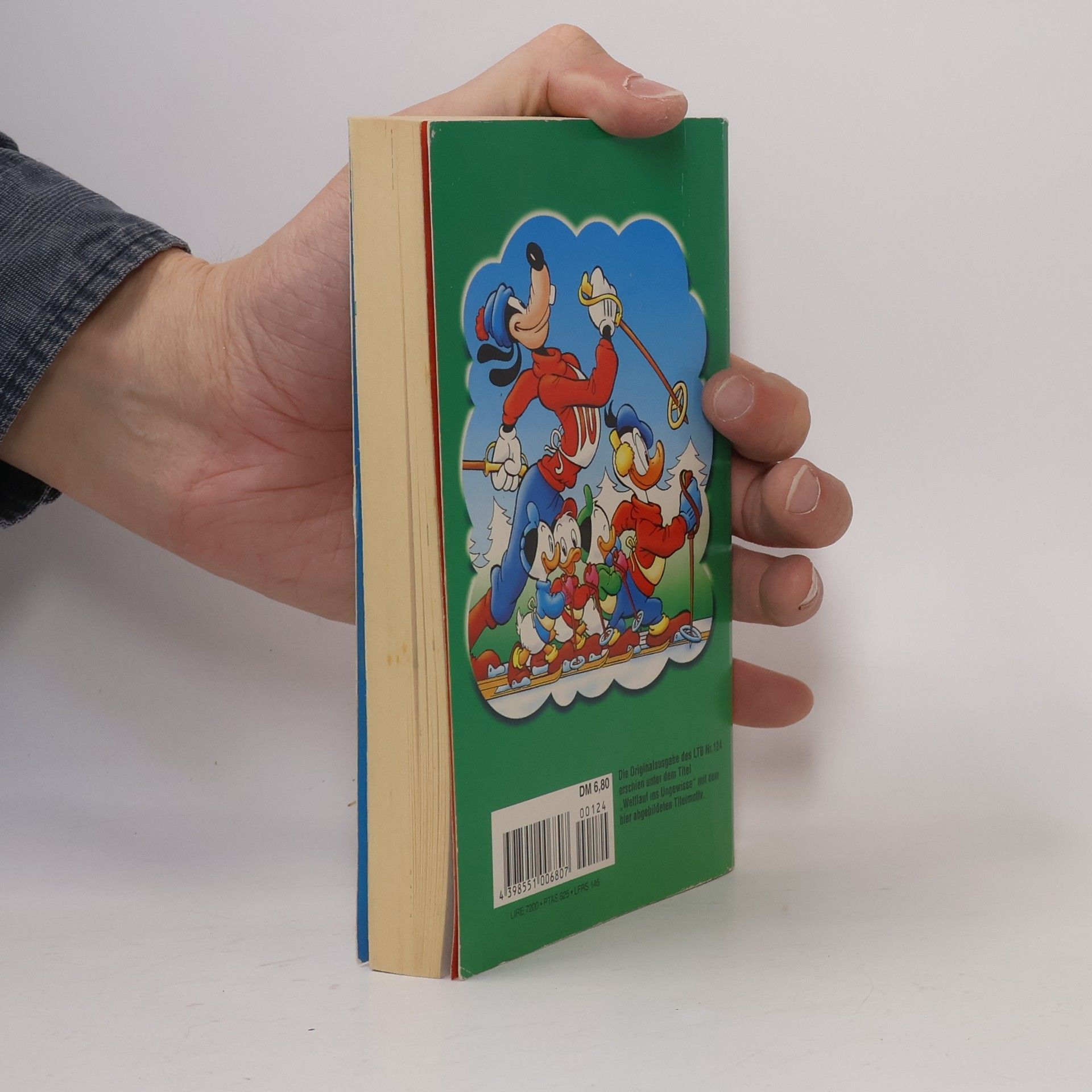 Walt Disney Lustiges Taschenbuch 124, Das gläserne Schwert