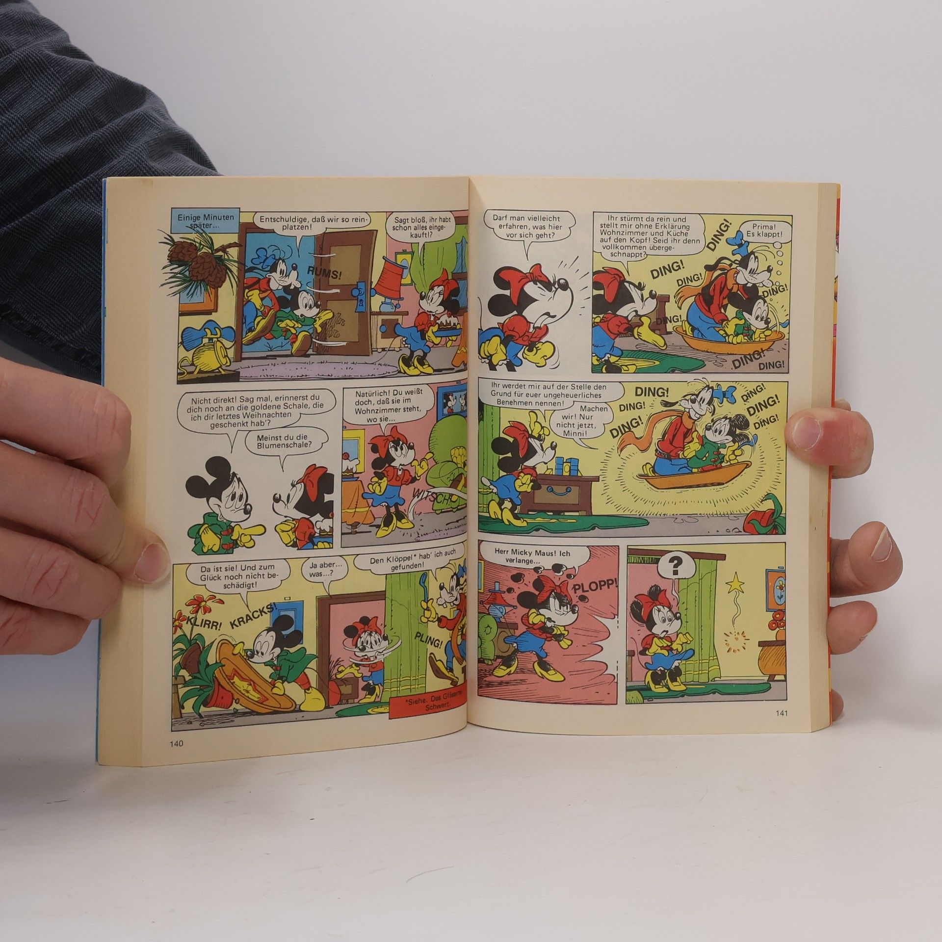 Walt Disney Lustiges Taschenbuch 124, Das gläserne Schwert