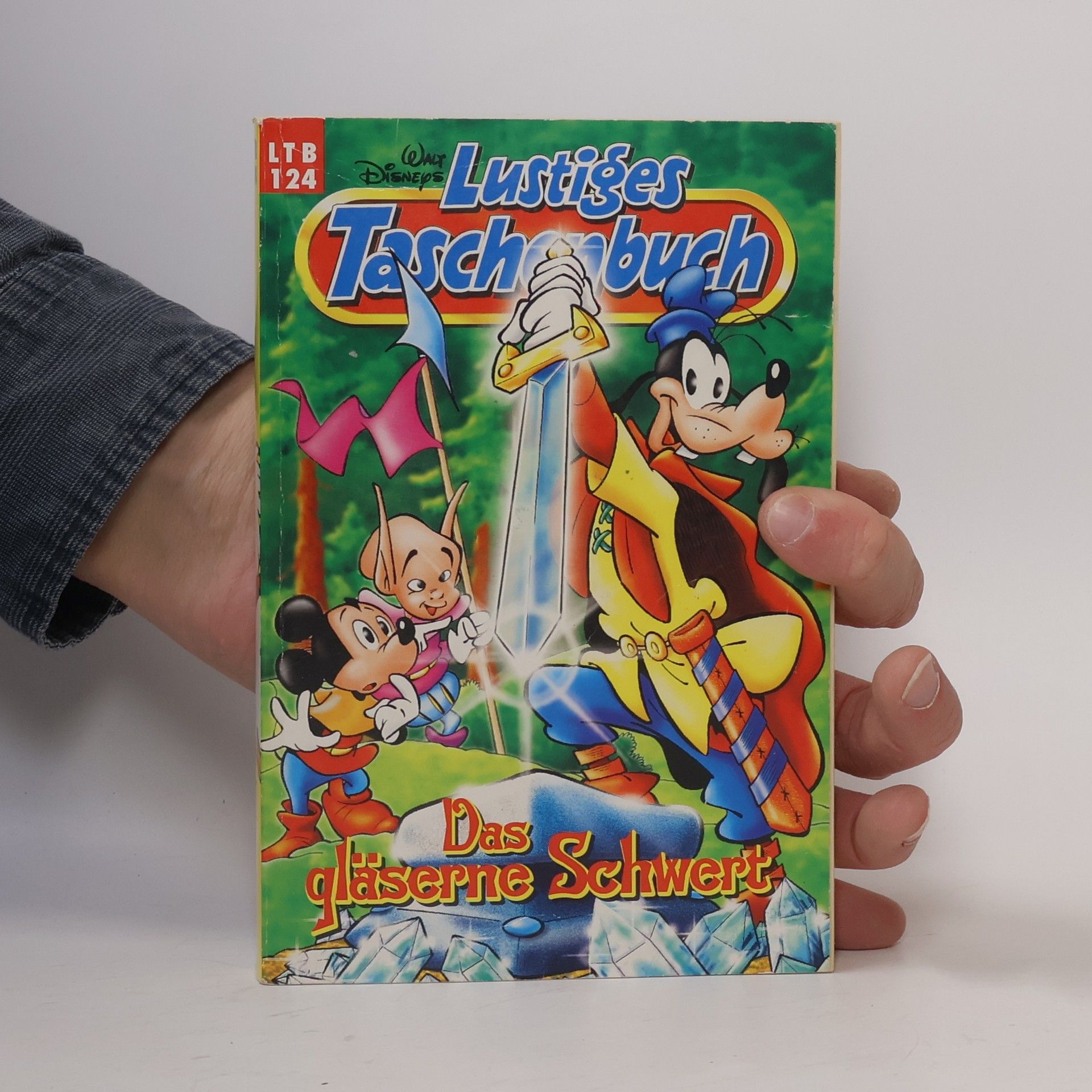 Walt Disney Lustiges Taschenbuch 124, Das gläserne Schwert