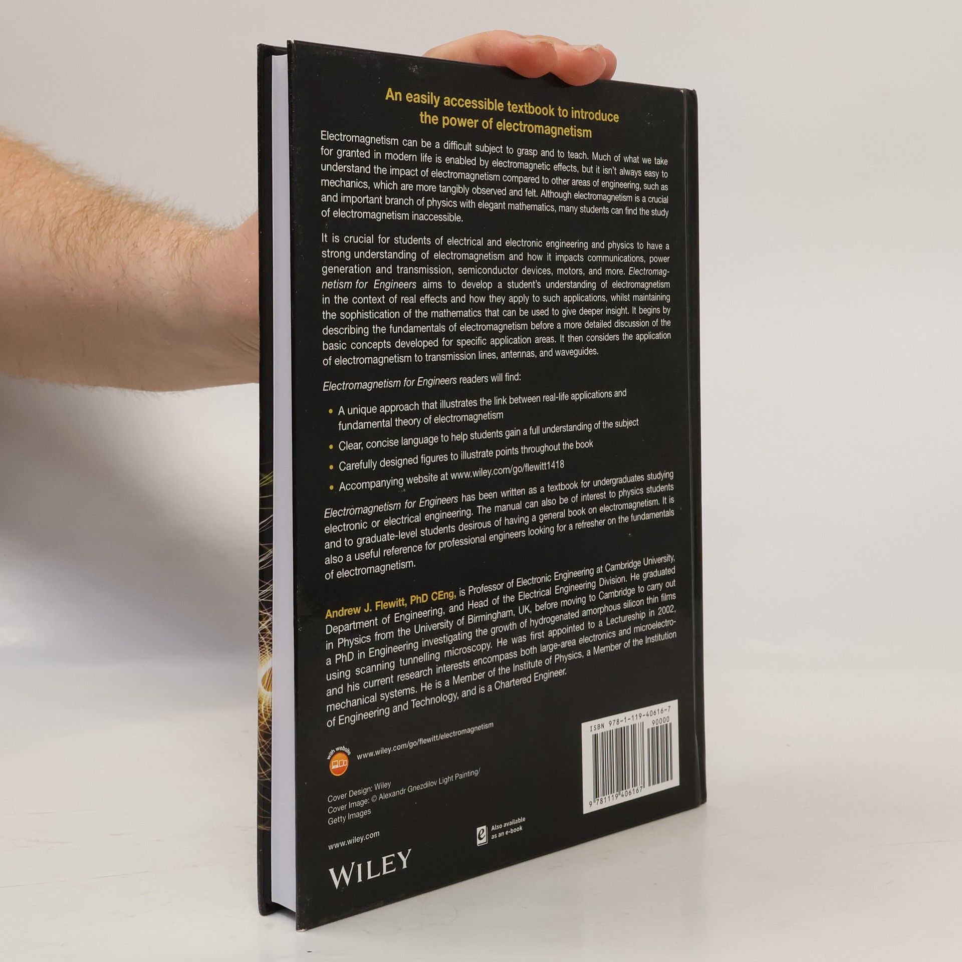 Andrew J. Flewitt Electromagnetism for Engineers