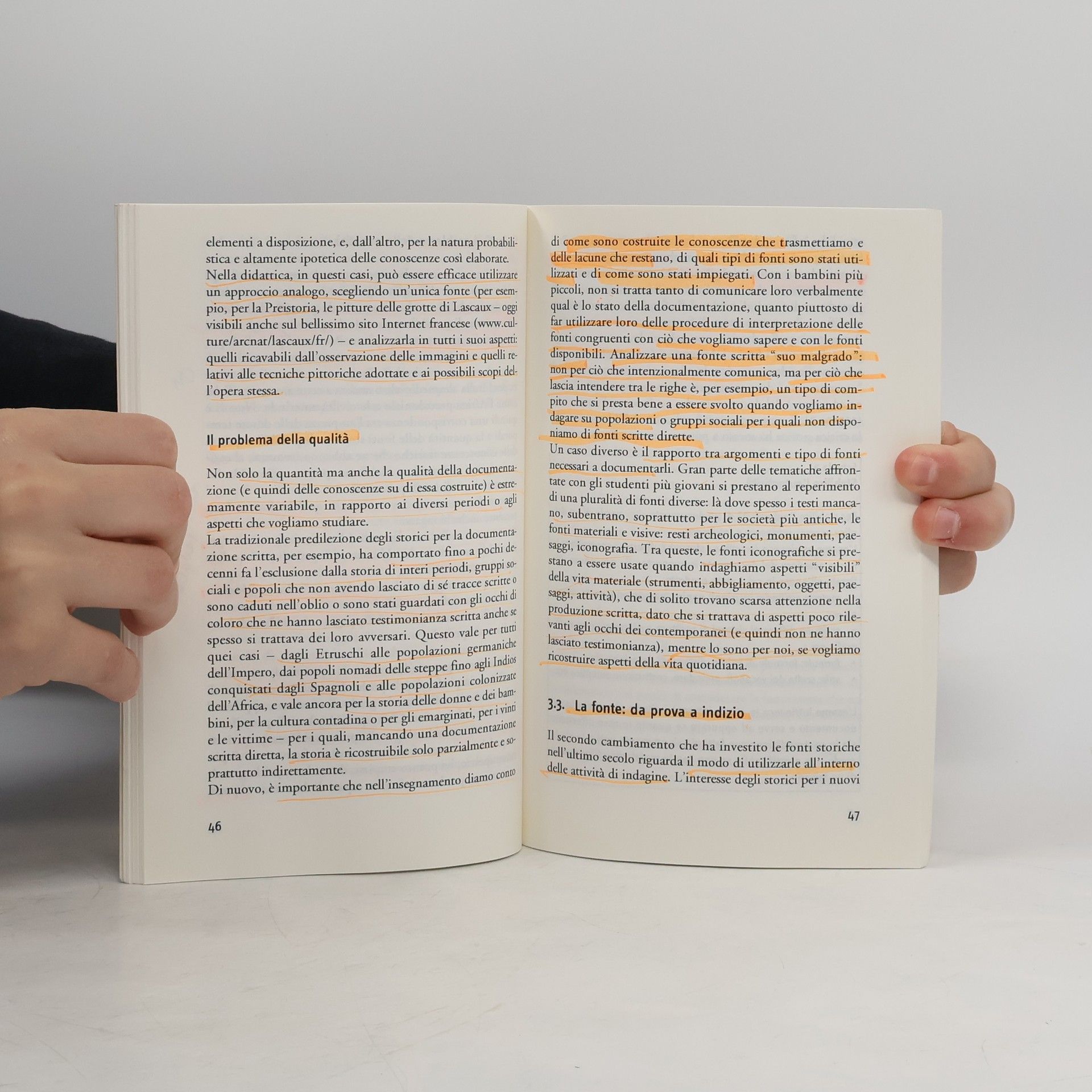 Hilda Girardet Scuolafacendo: Vedere, toccare, ascoltare. L'insegnamento della storia attraverso le fonti