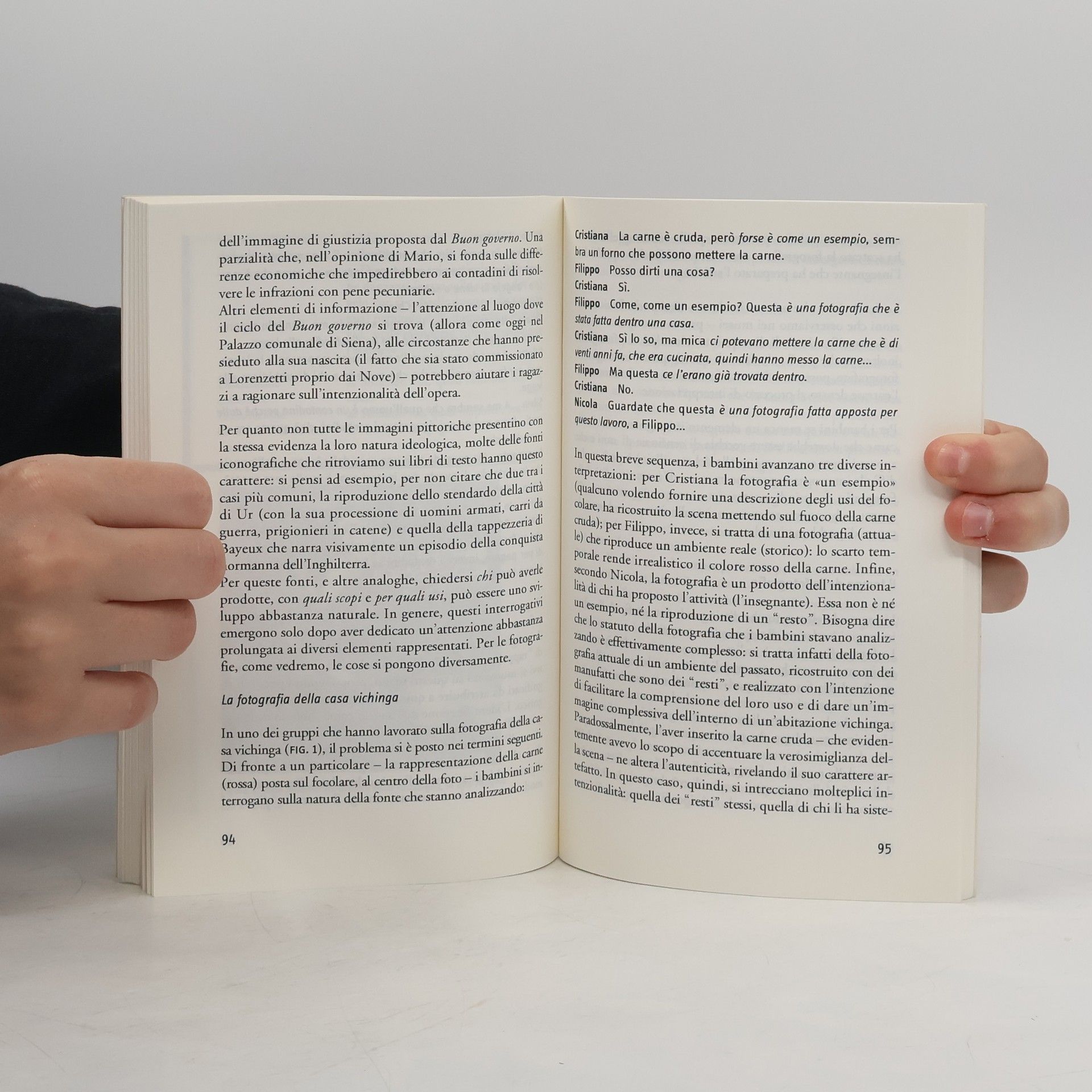 Hilda Girardet Scuolafacendo: Vedere, toccare, ascoltare. L'insegnamento della storia attraverso le fonti