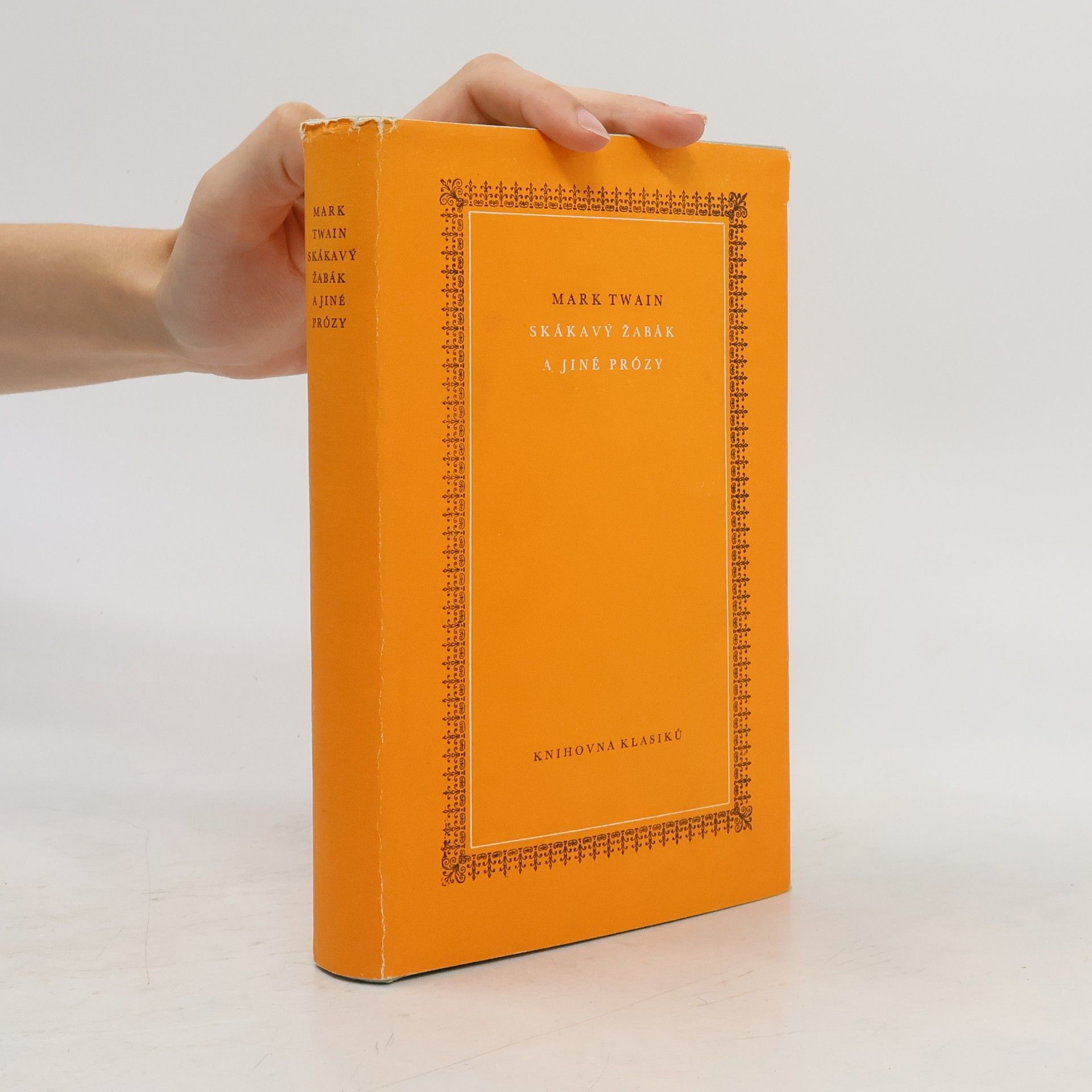 Mark Twain Skákavý žabák a jiné prózy