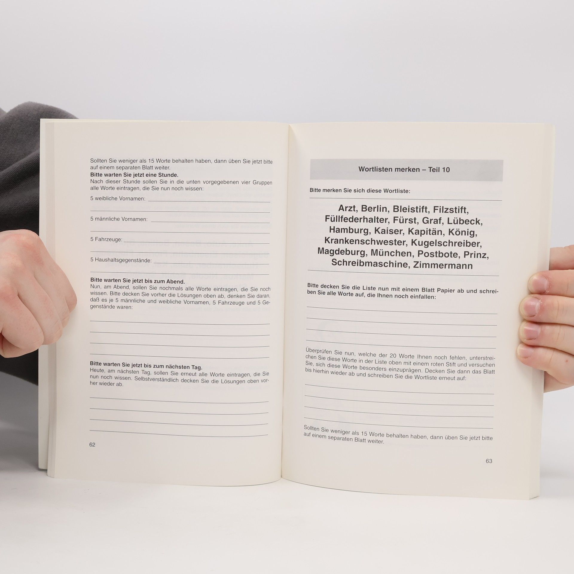 Erich Kasten Lesen, merken und erinnern