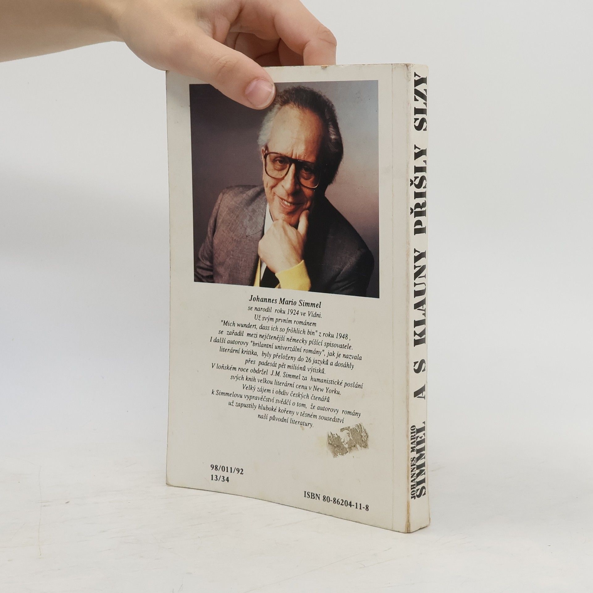 Johannes Mario Simmel A s klauny přišly slzy