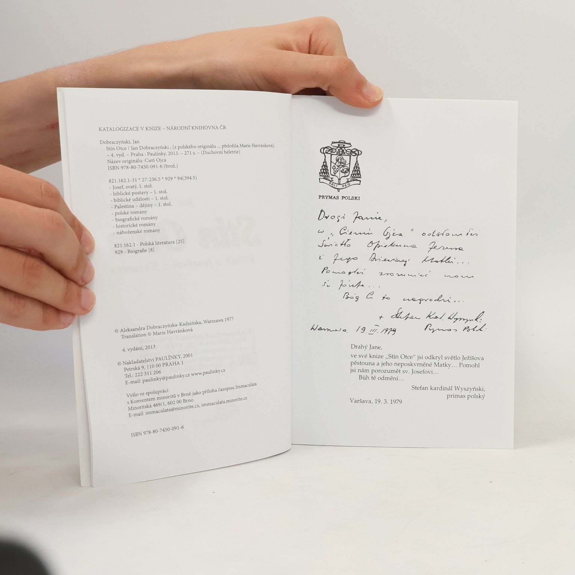 Jan Dobraczyński Stín Otce